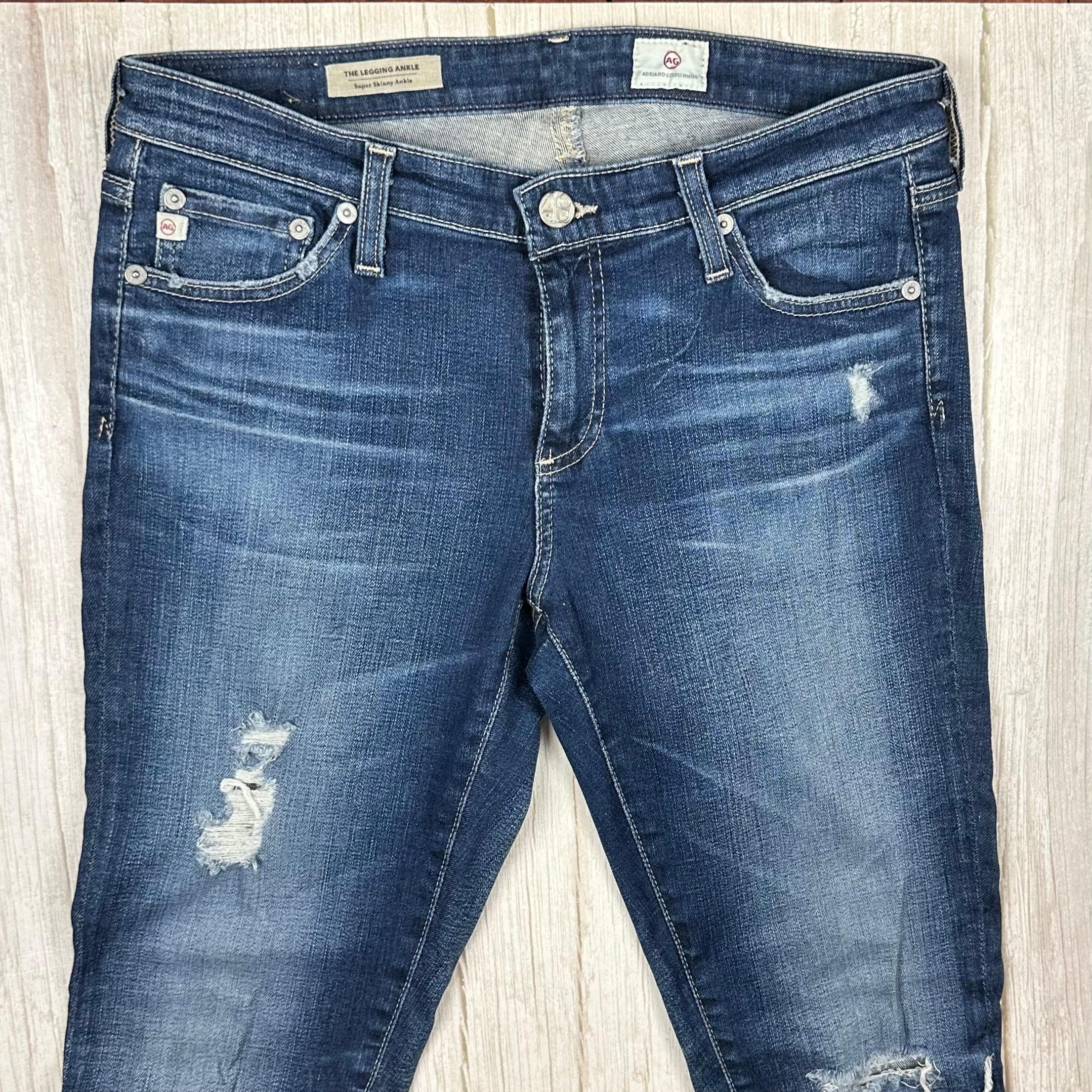 Adriano Goldschmied 'The Legging Ankle' Skinny Jeans- Size 28R — photo 3 of 9