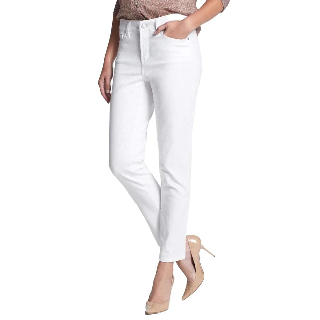 NYDJ Lift & Tuck 'Ankle' White Stretch Jeans -Size 6 US or 10 AU — photo 1 of 7