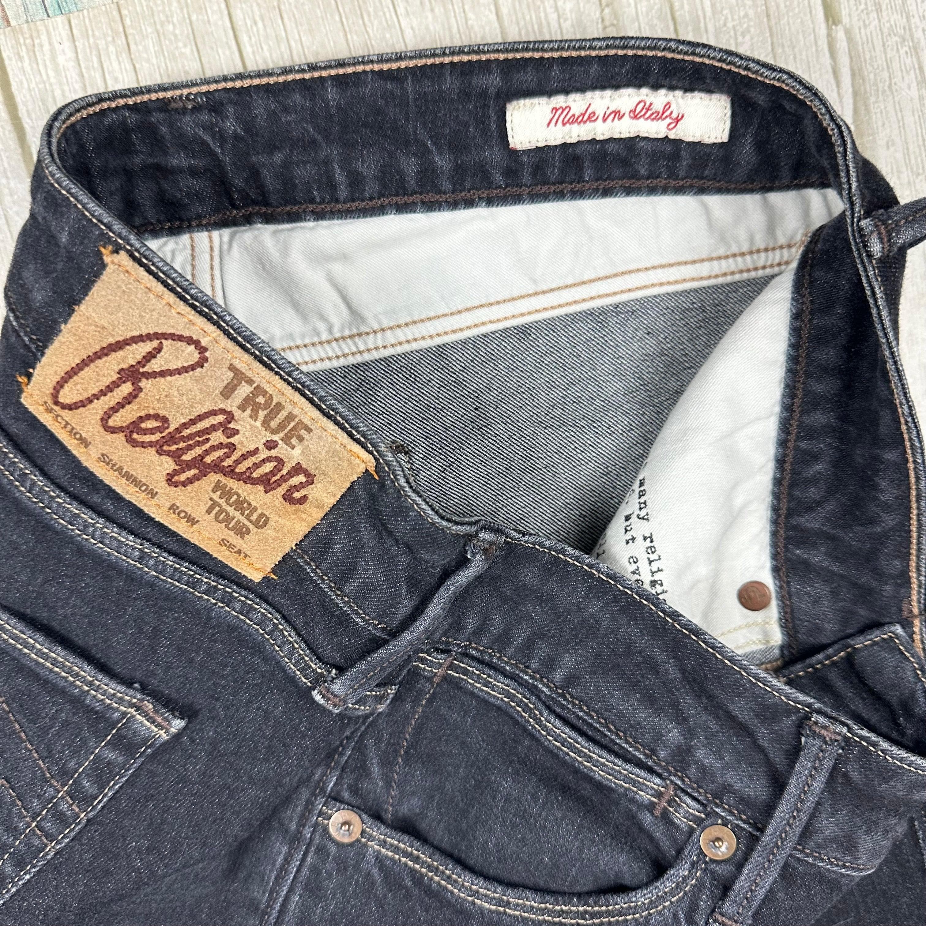 True Religion 'Shannon' Italian Made Jeans- Size 27 — photo 4 of 9