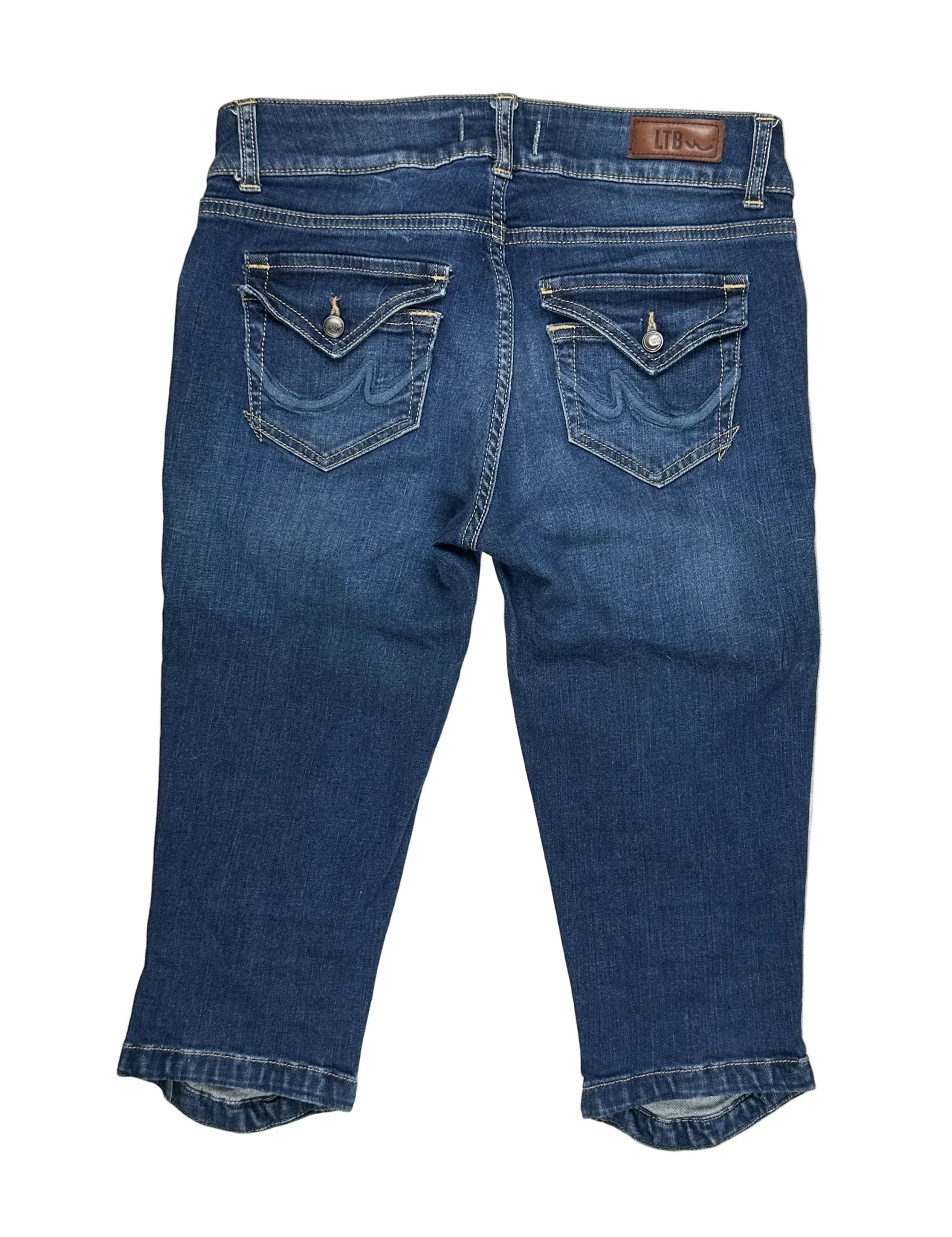 LTB Low Rise 'Cycle X' Skinny Capri Denim Shorts- Size 28 — photo 2 of 5