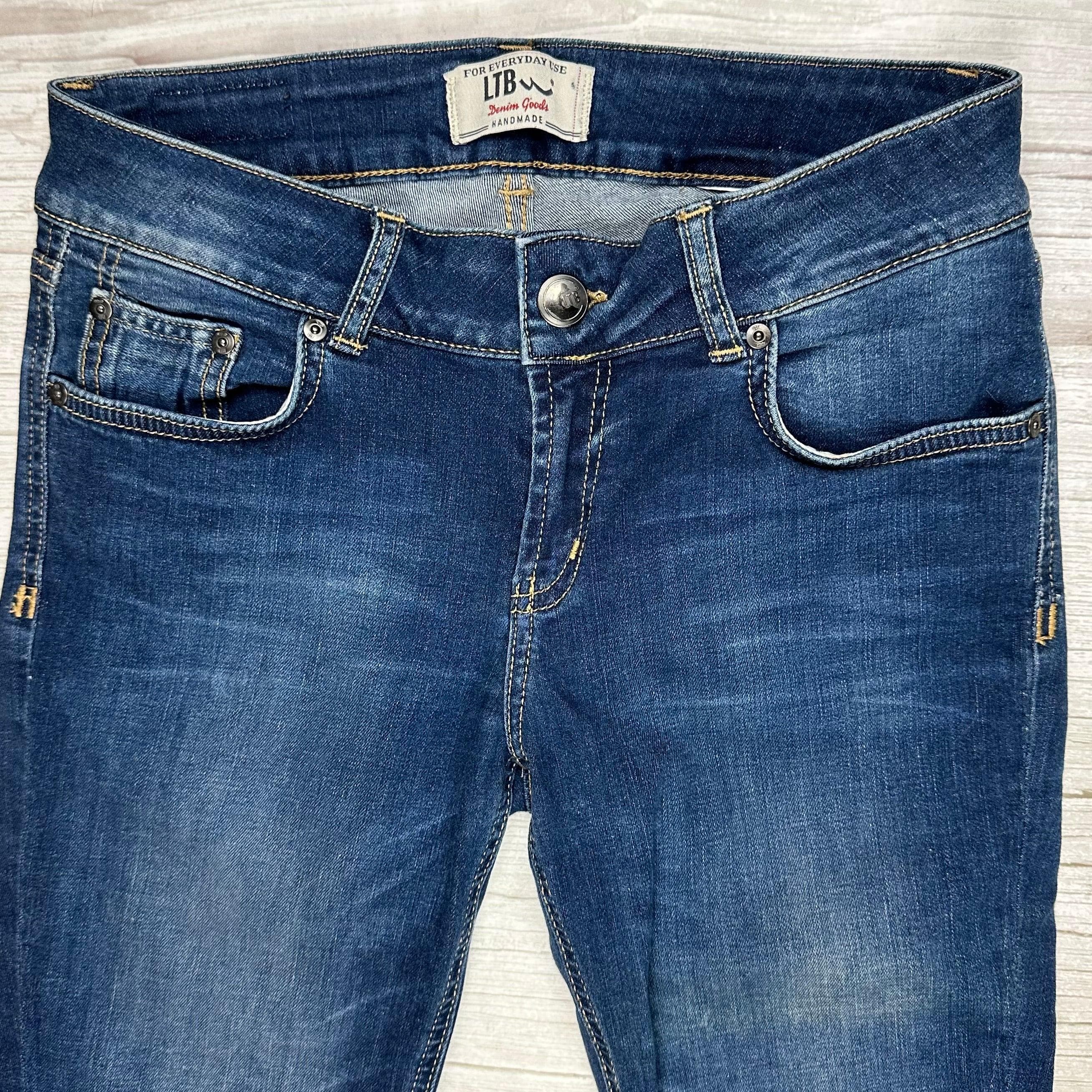 LTB Low Rise 'Cycle X' Skinny Capri Denim Shorts- Size 28 — photo 3 of 5