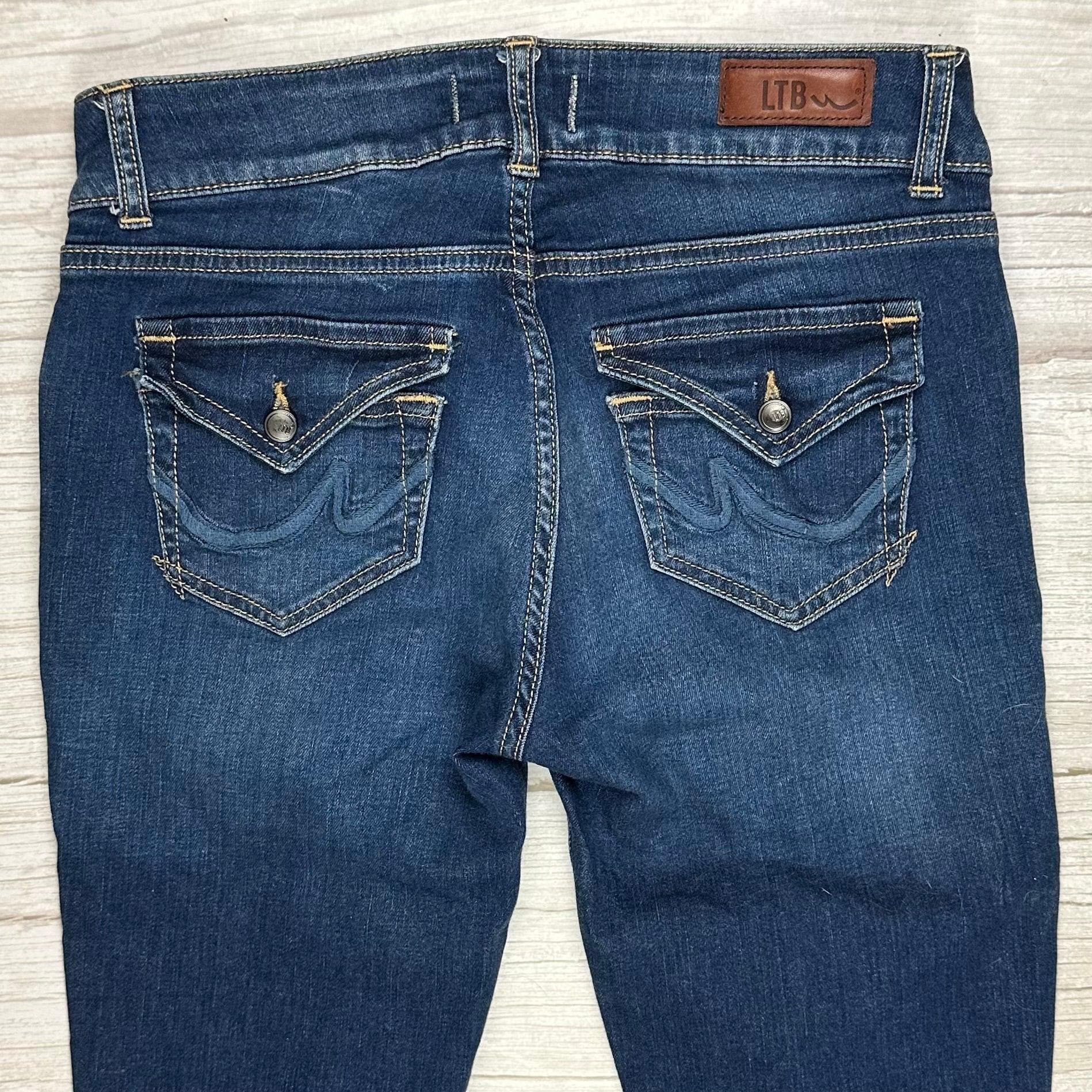 LTB Low Rise 'Cycle X' Skinny Capri Denim Shorts- Size 28 — photo 4 of 5