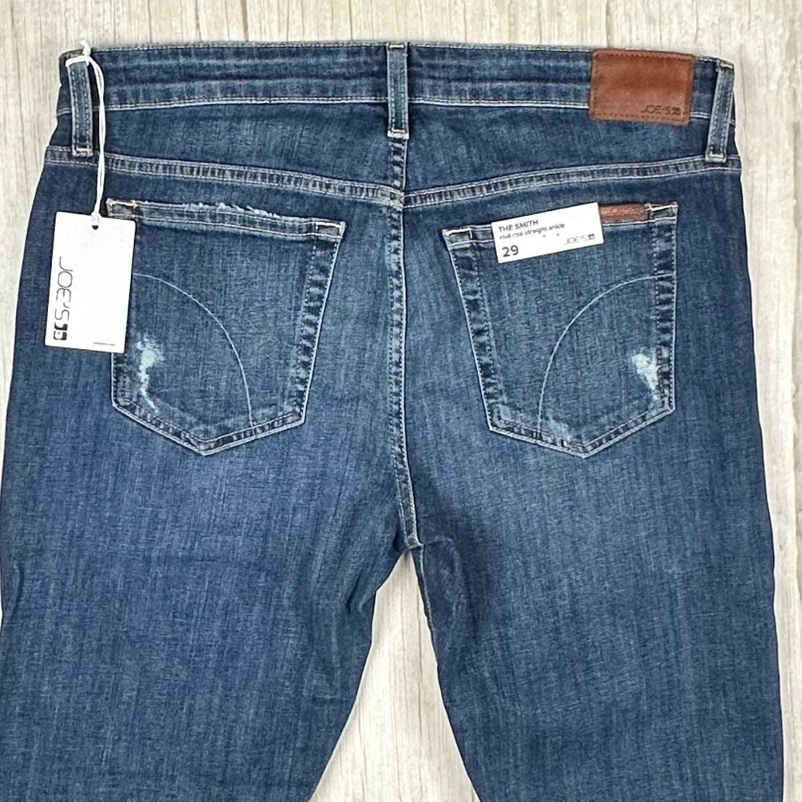 NWT-Joe's Jeans 'The Smith' Mid Rise Straight Ankle Ladies Jeans -Size 29 — photo 5 of 6