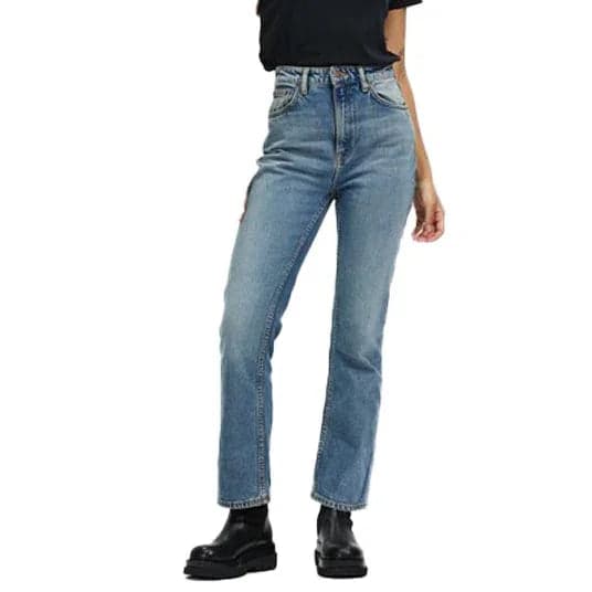Nudie Jeans Co. 'Rowdy Ruth' French Blue Wash Jeans - Size 28 — photo 1 of 9