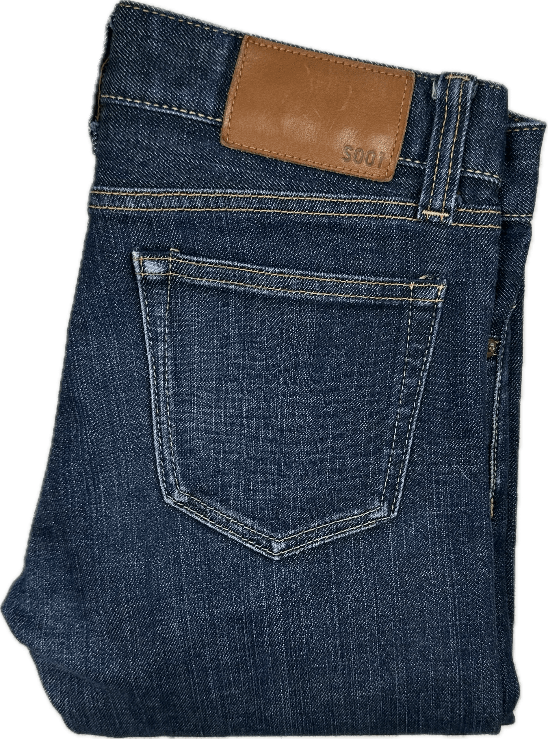 Selvedge Denim Slim Straight UJ Jeans - Suit Size 8/10 — photo 4 of 9