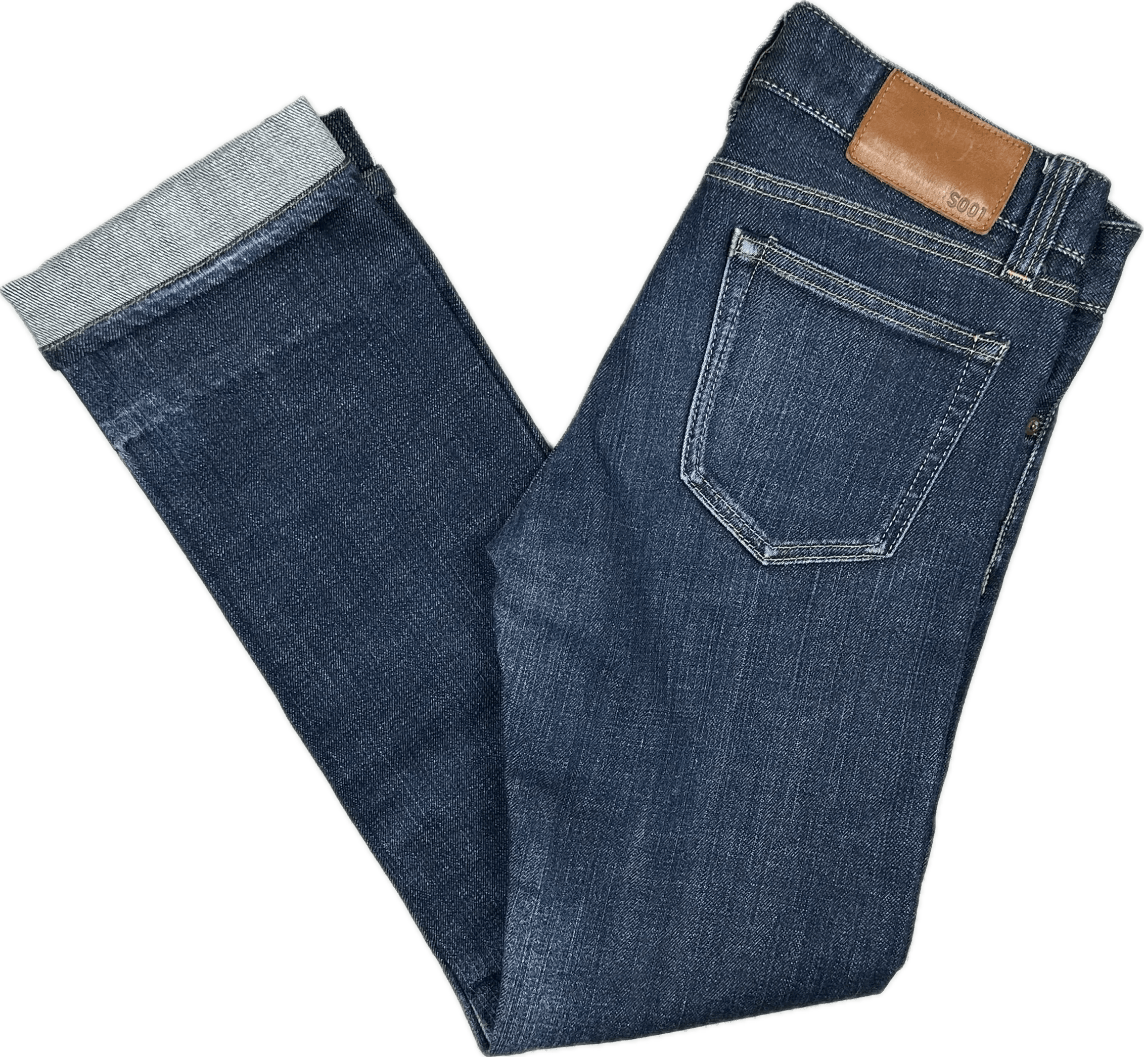 Selvedge Denim Slim Straight UJ Jeans - Suit Size 8/10 — photo 5 of 9
