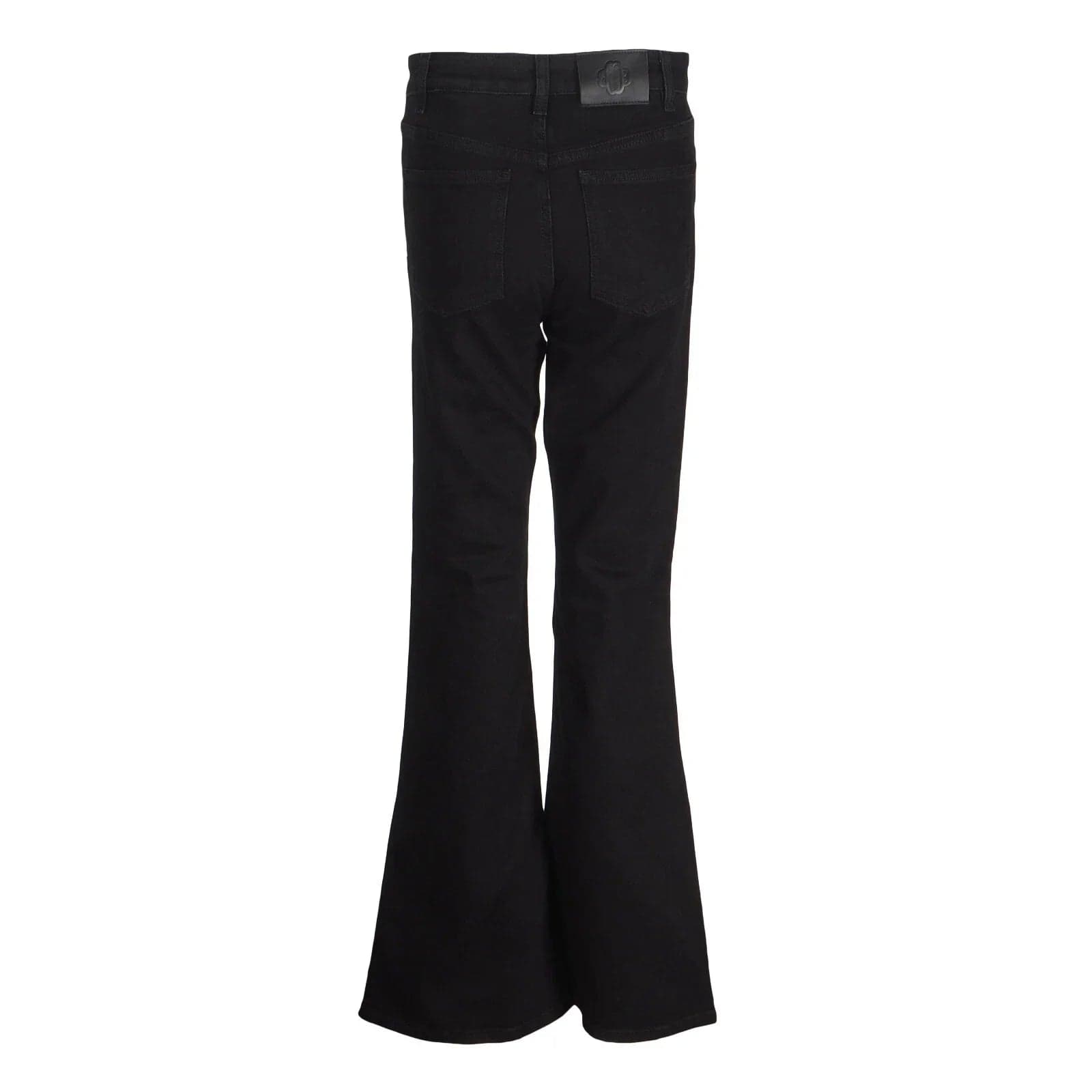 NWT - Maje Exposed Zipper Black Flare Jeans- Size Euro 38 (10AU) — photo 4 of 7