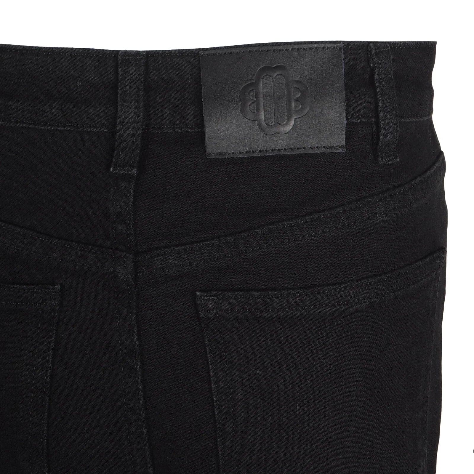 NWT - Maje Exposed Zipper Black Flare Jeans- Size Euro 38 (10AU) — photo 5 of 7