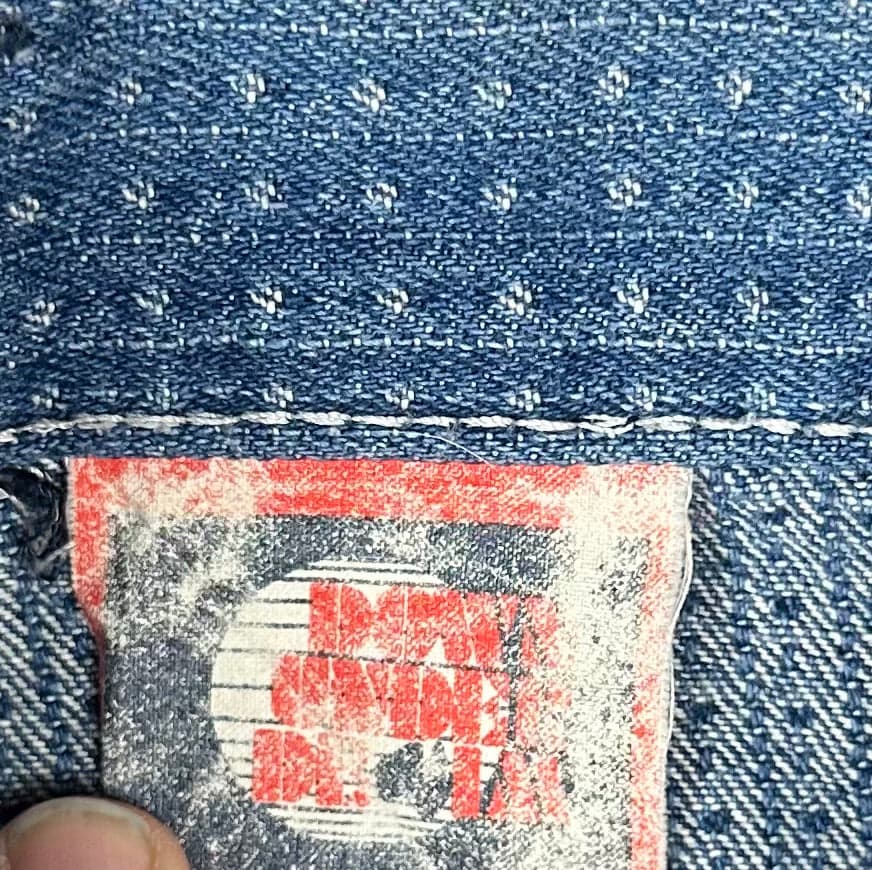 Vintage 80's Pioneer Pleat Front Tapered Jeans- Suit Size 4 — photo 7 of 8
