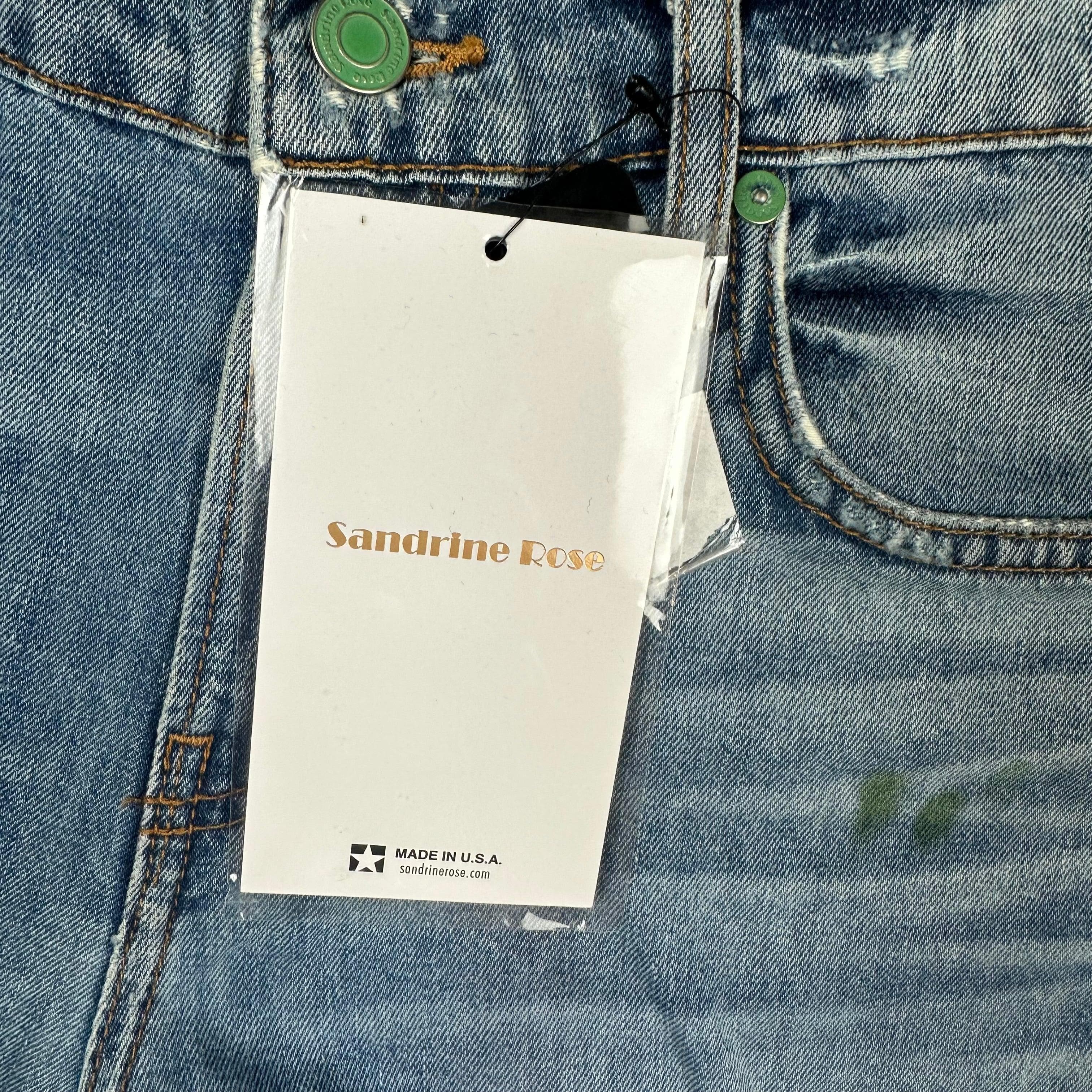 NWT - Sandrine Rose Re-Worked Original Handmade in USA Jeans - Size 25 — photo 10 of 11