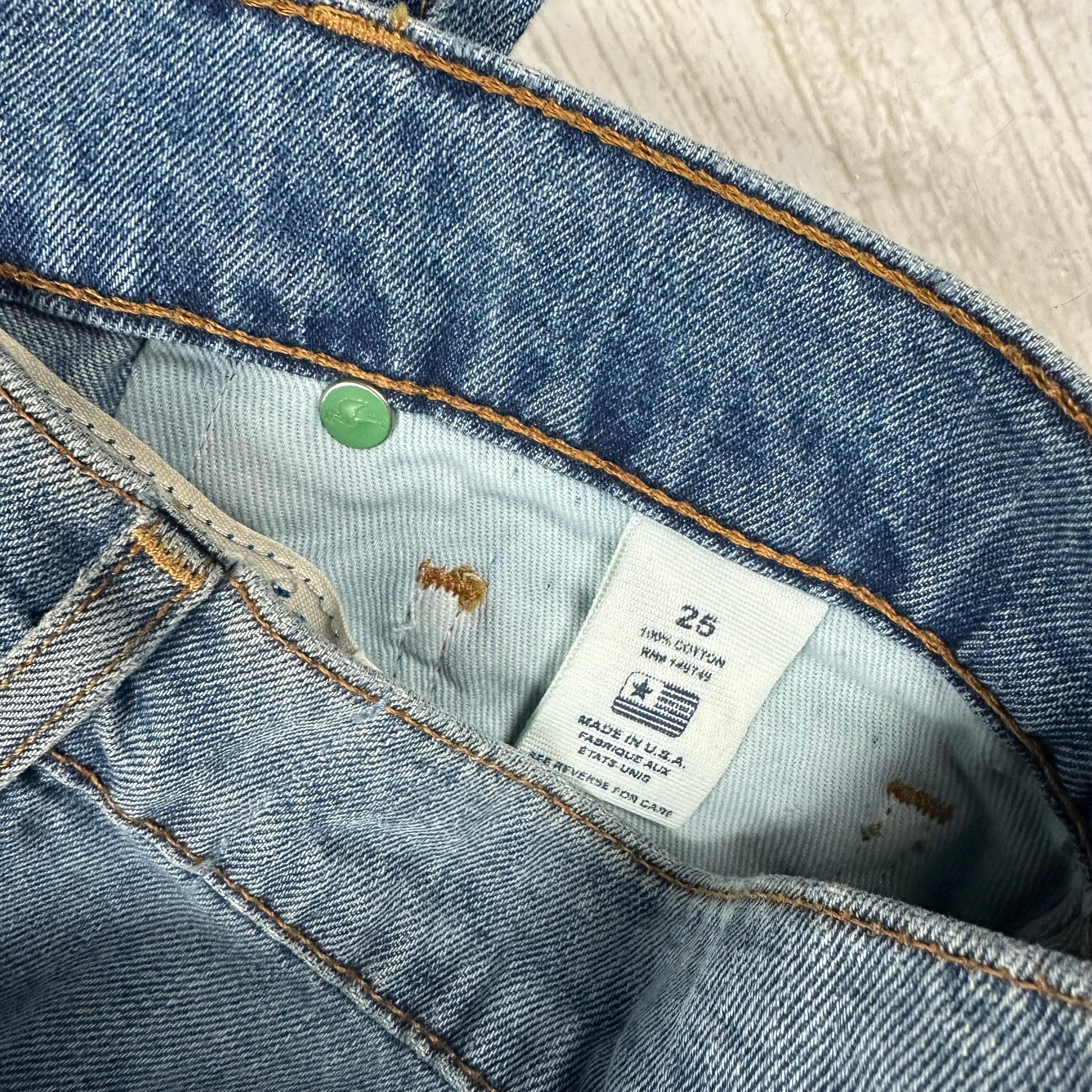 NWT - Sandrine Rose Re-Worked Original Handmade in USA Jeans - Size 25 — photo 6 of 11