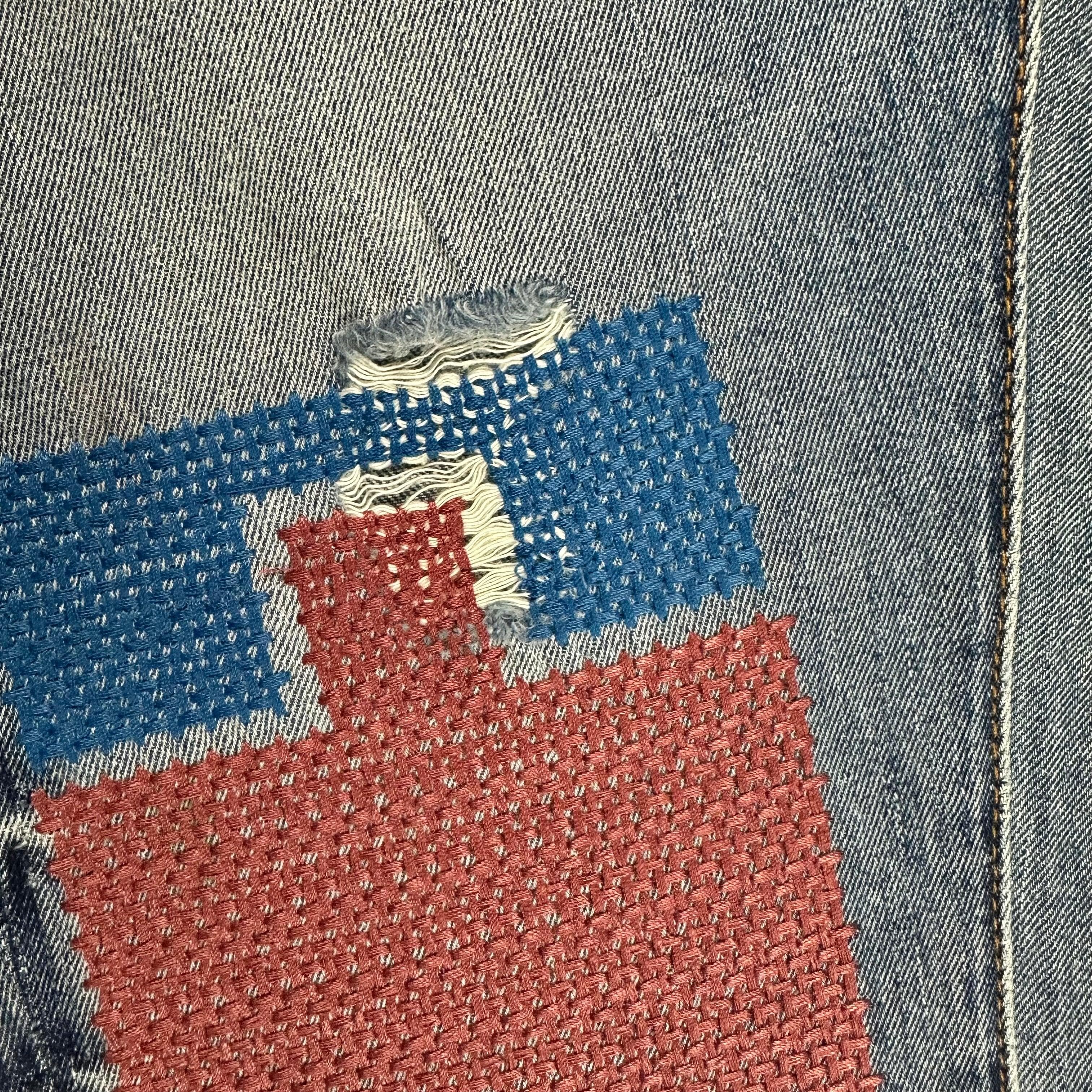 NWT - Sandrine Rose Re-Worked Original Handmade in USA Jeans - Size 25 — photo 7 of 11