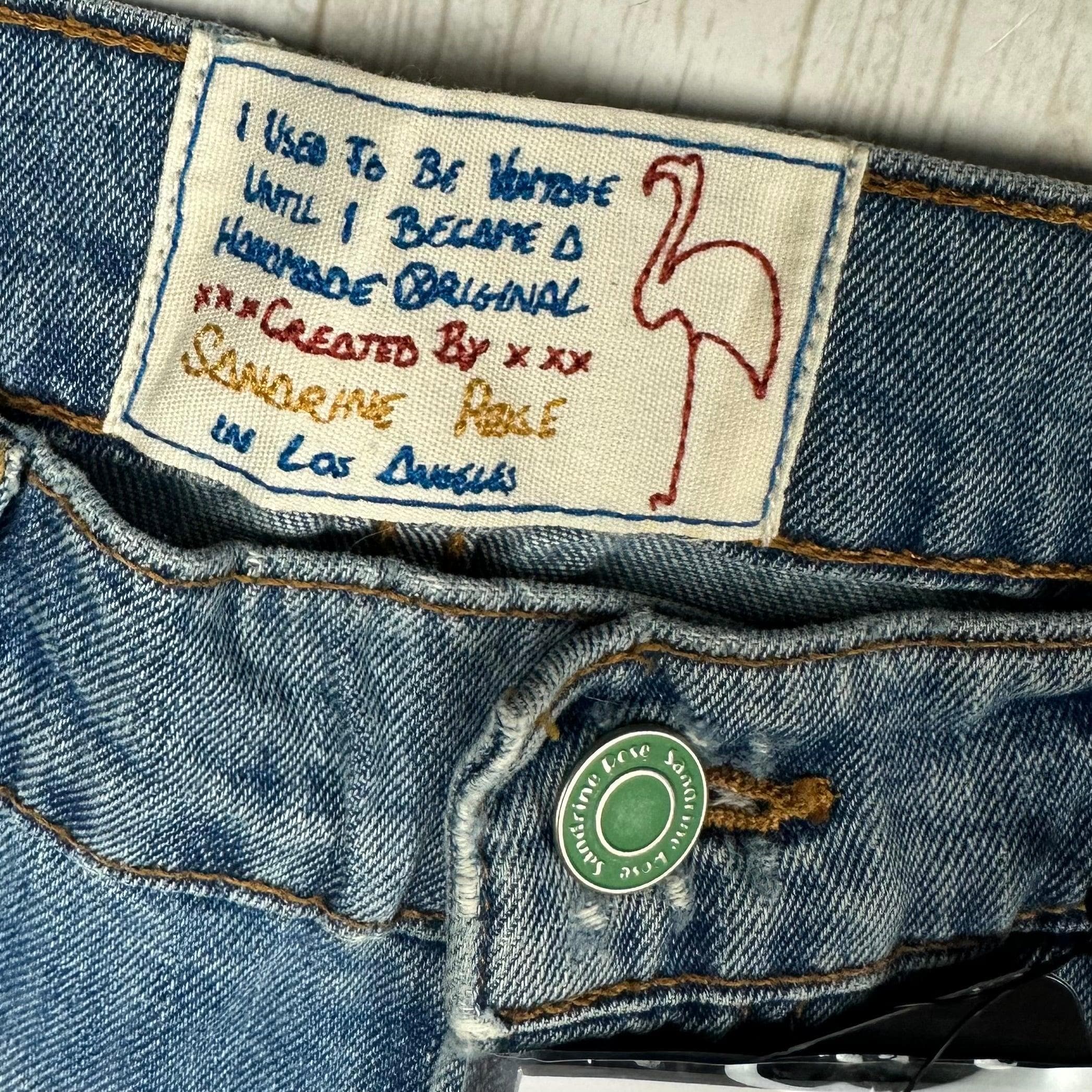 NWT - Sandrine Rose Re-Worked Original Handmade in USA Jeans - Size 25 — photo 9 of 11
