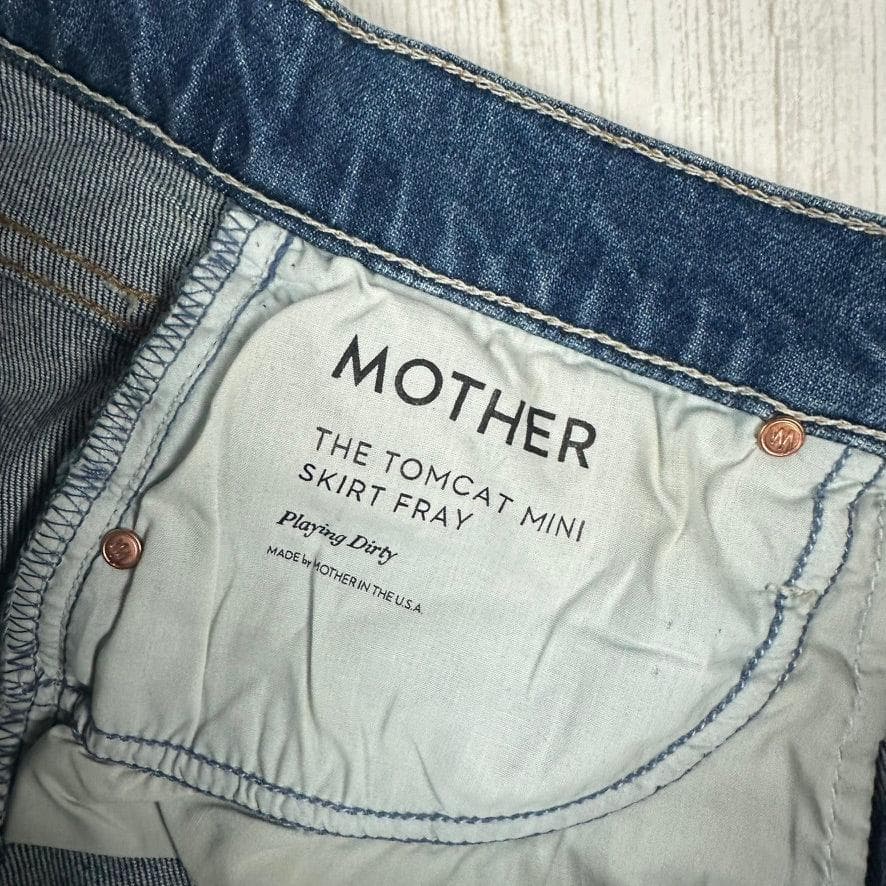 Mother Superior 'The Tomcat Fray Skirt' - Size 27" or 9 — photo 5 of 7