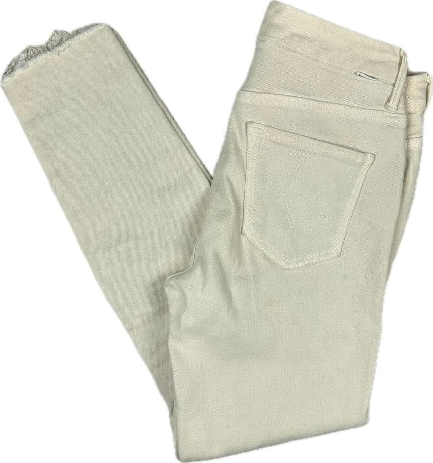 Mother 'High Waisted Looker' Second Chance Ivory Jeans - Size 28 — photo 2 of 8