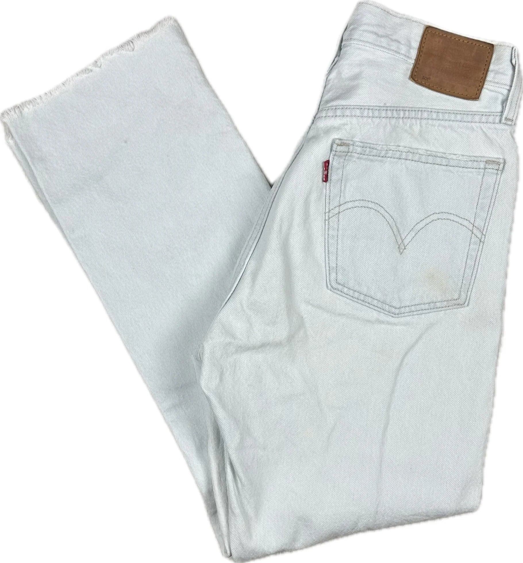 Levis Premium 501s Classic Ladies Denim Ankle Jeans -Size 27/28 — photo 2 of 8