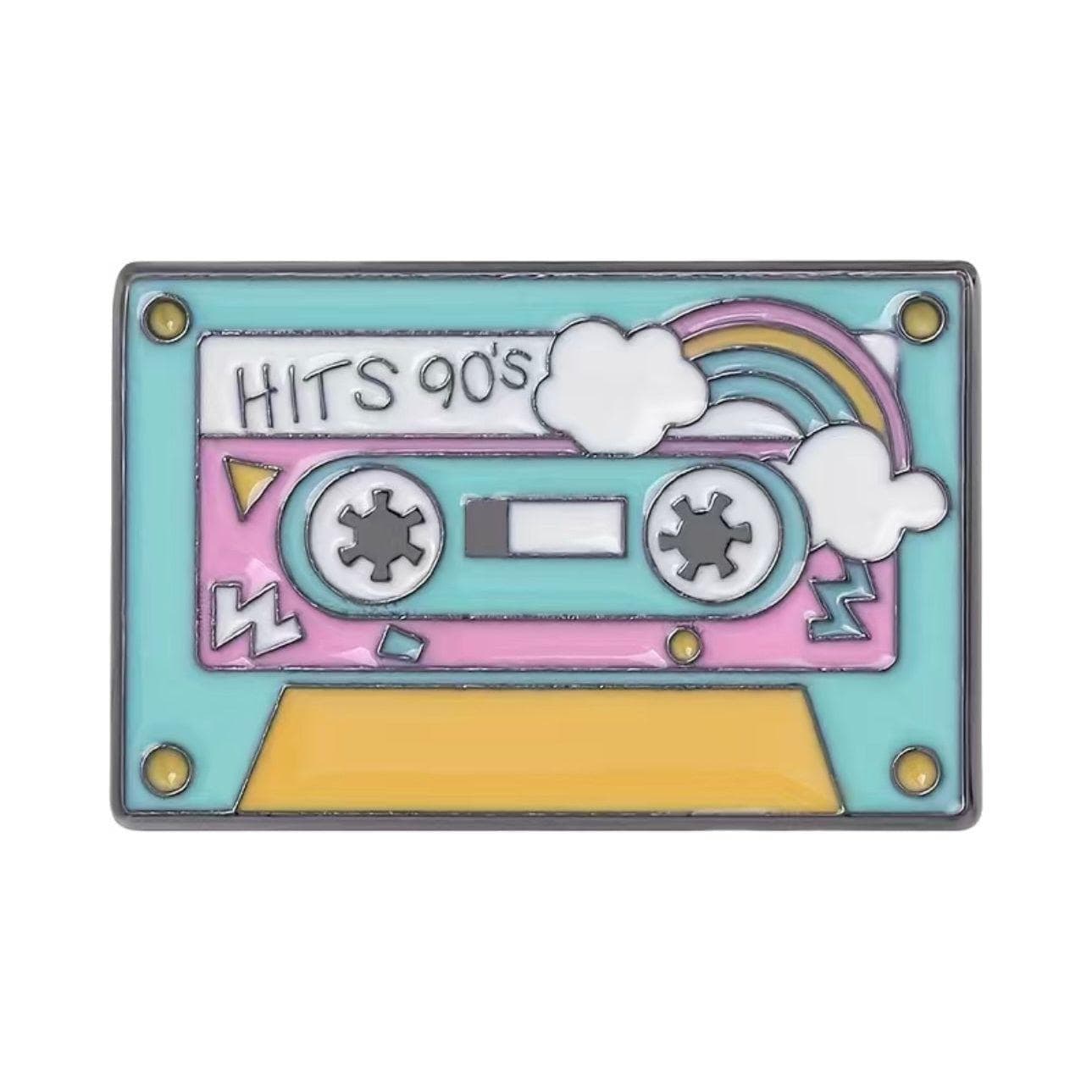 Hits of the 90’s Cassette- Enamel Pin — photo 1 of 2