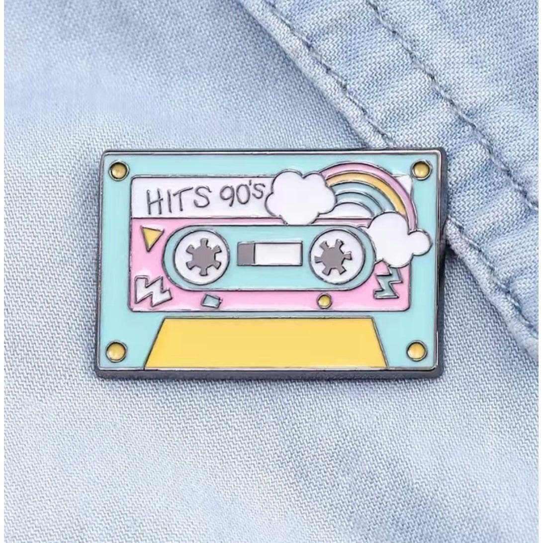 Hits of the 90’s Cassette- Enamel Pin — photo 2 of 2