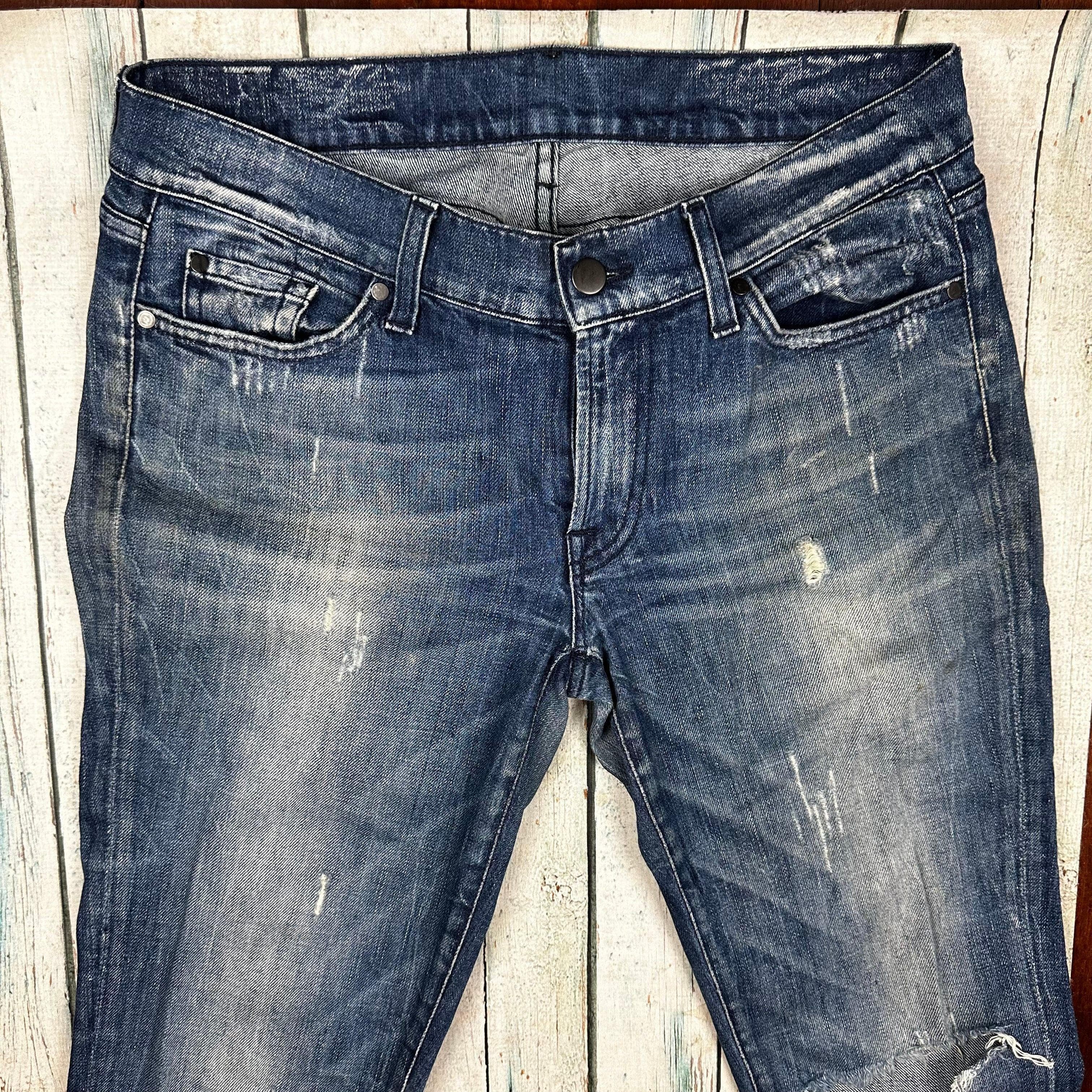 7 for all Mankind 'Joseph' Distressed Jeans - Size 32 — photo 2 of 7