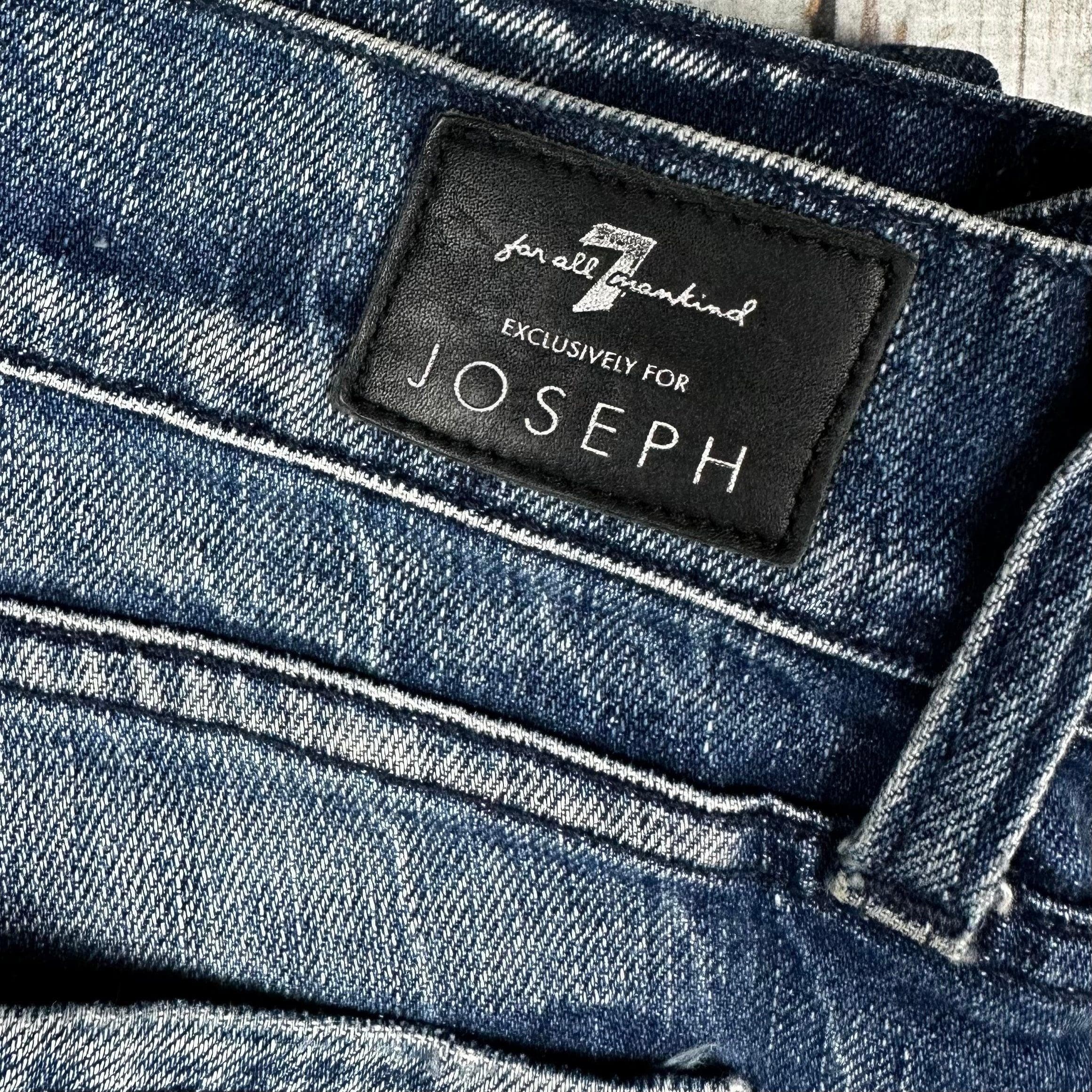 7 for all Mankind 'Joseph' Distressed Jeans - Size 32 — photo 6 of 7