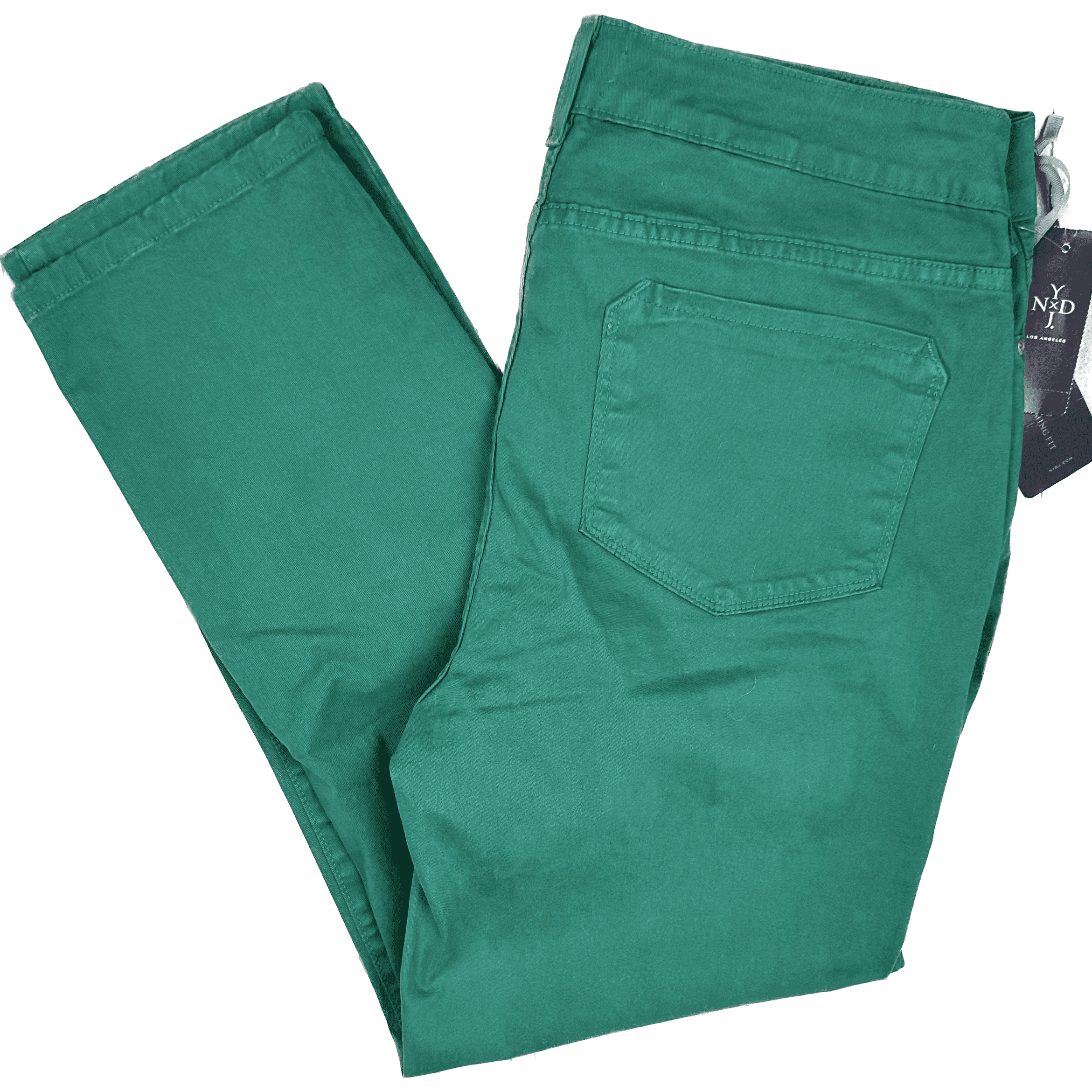 NWT - NYDJ 'Alisha' Fitted Ankle Jeans in Emerald -Size 12 US or 16 AU — photo 2 of 6