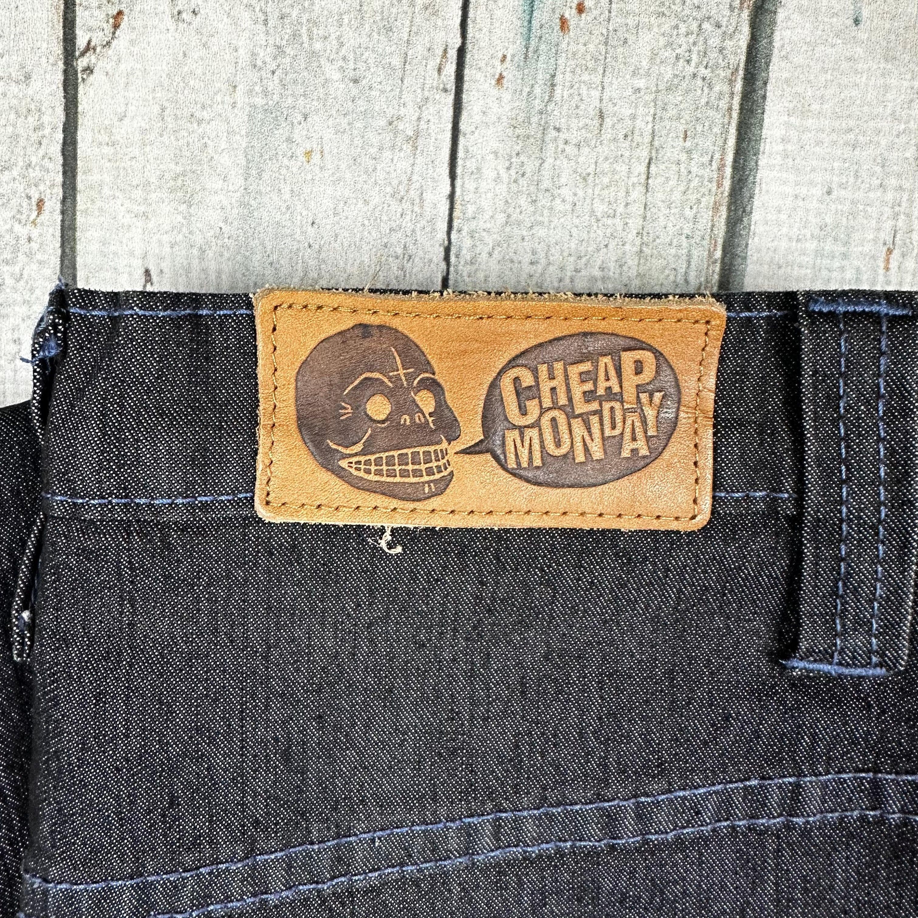 Cheap Monday 'Wide Pant' Black Baggy Jeans - Size 26/34 — photo 4 of 7