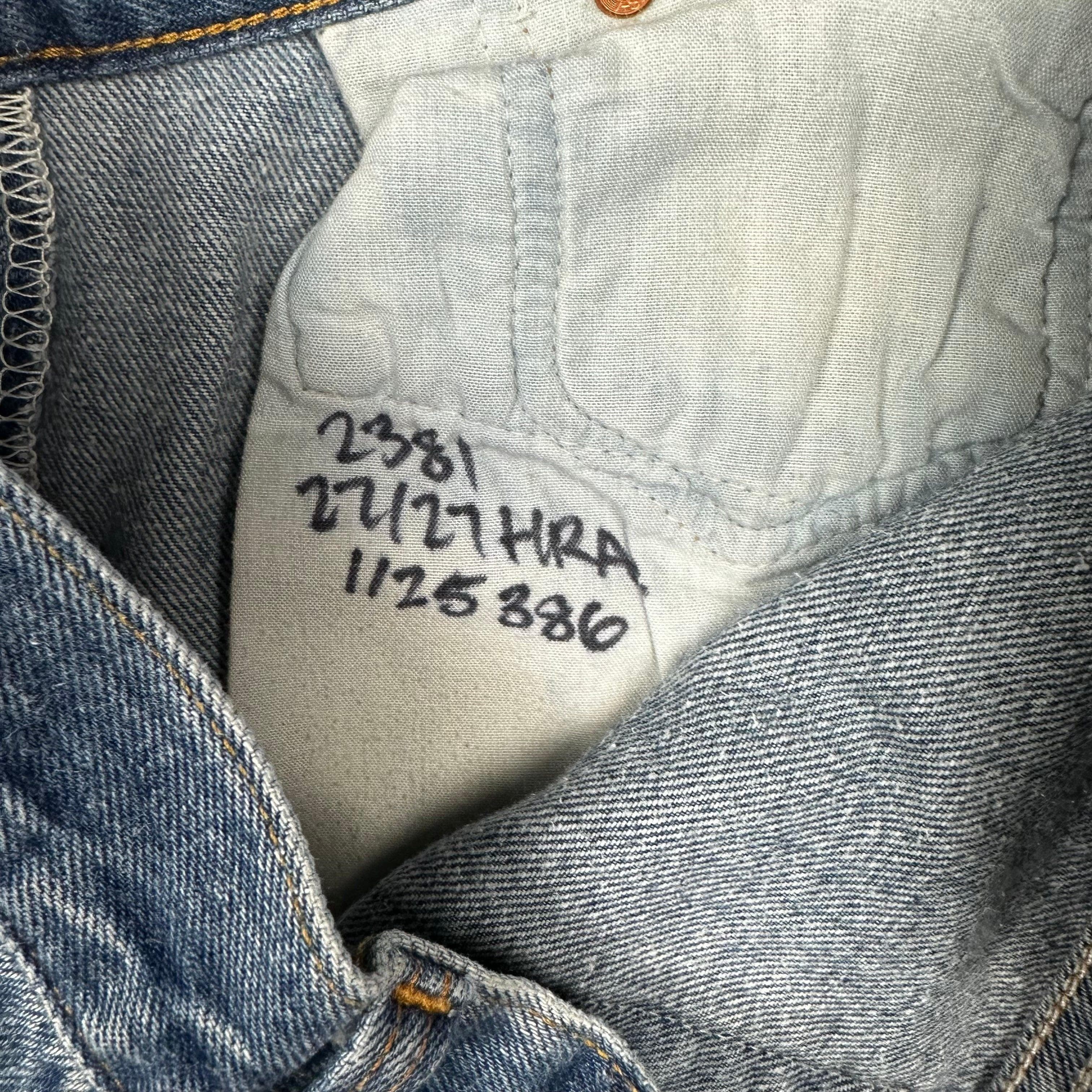 RE/DONE High Rise Ankle Crop Jeans -Size 27 — photo 7 of 8