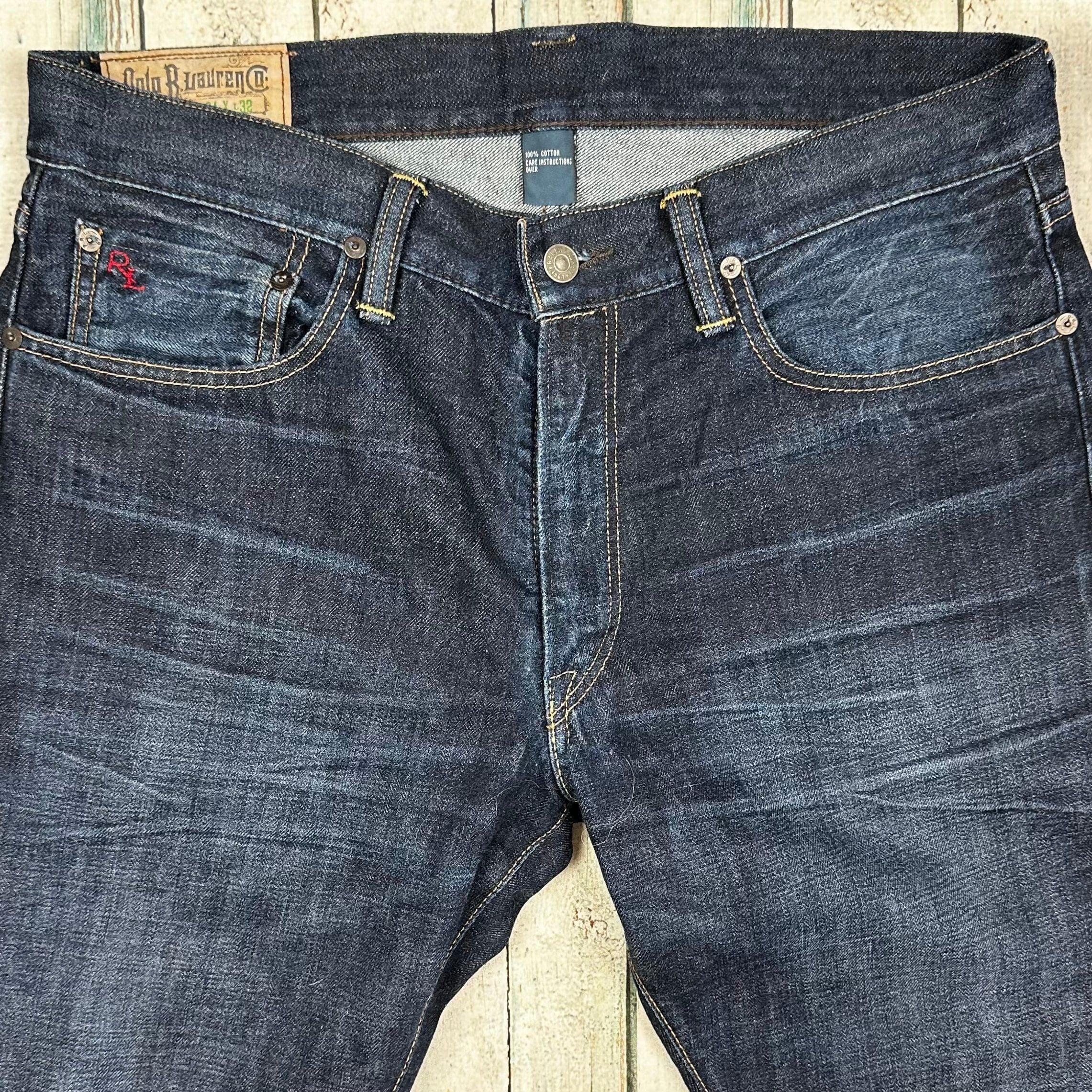 Polo by Ralph Lauren Men's Slim Straight Denim Jeans - Size 34/33 — photo 4 of 7