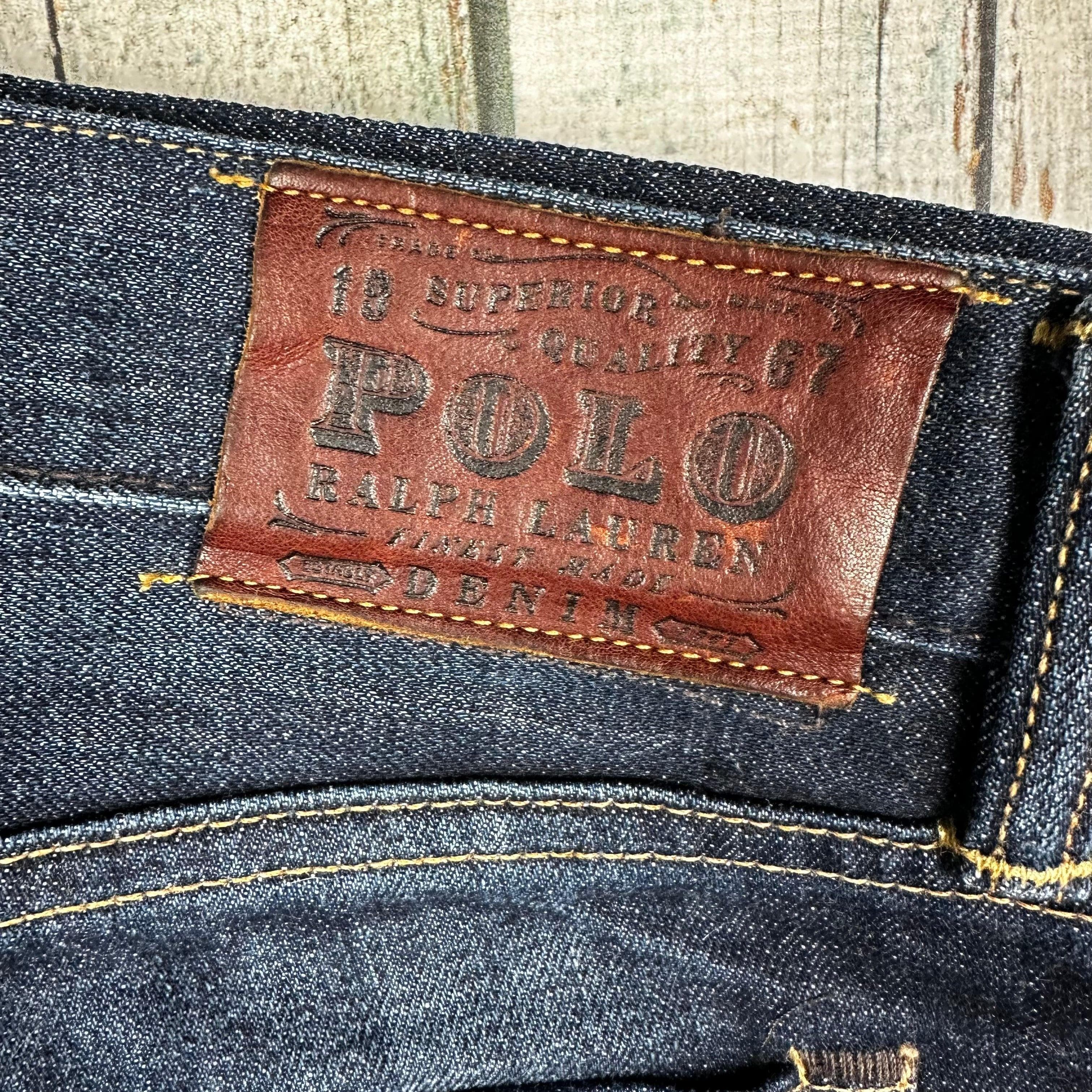 Polo by Ralph Lauren Men's Slim Straight Denim Jeans - Size 34/33 — photo 5 of 7