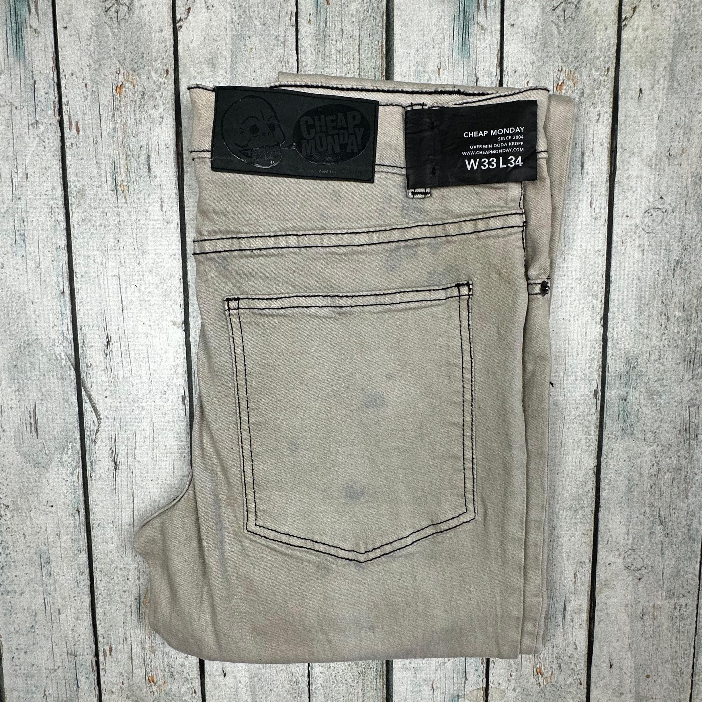NWT - Cheap Monday 'Tight Dirt' Skinny Jeans - Size 33//34 — photo 5 of 5