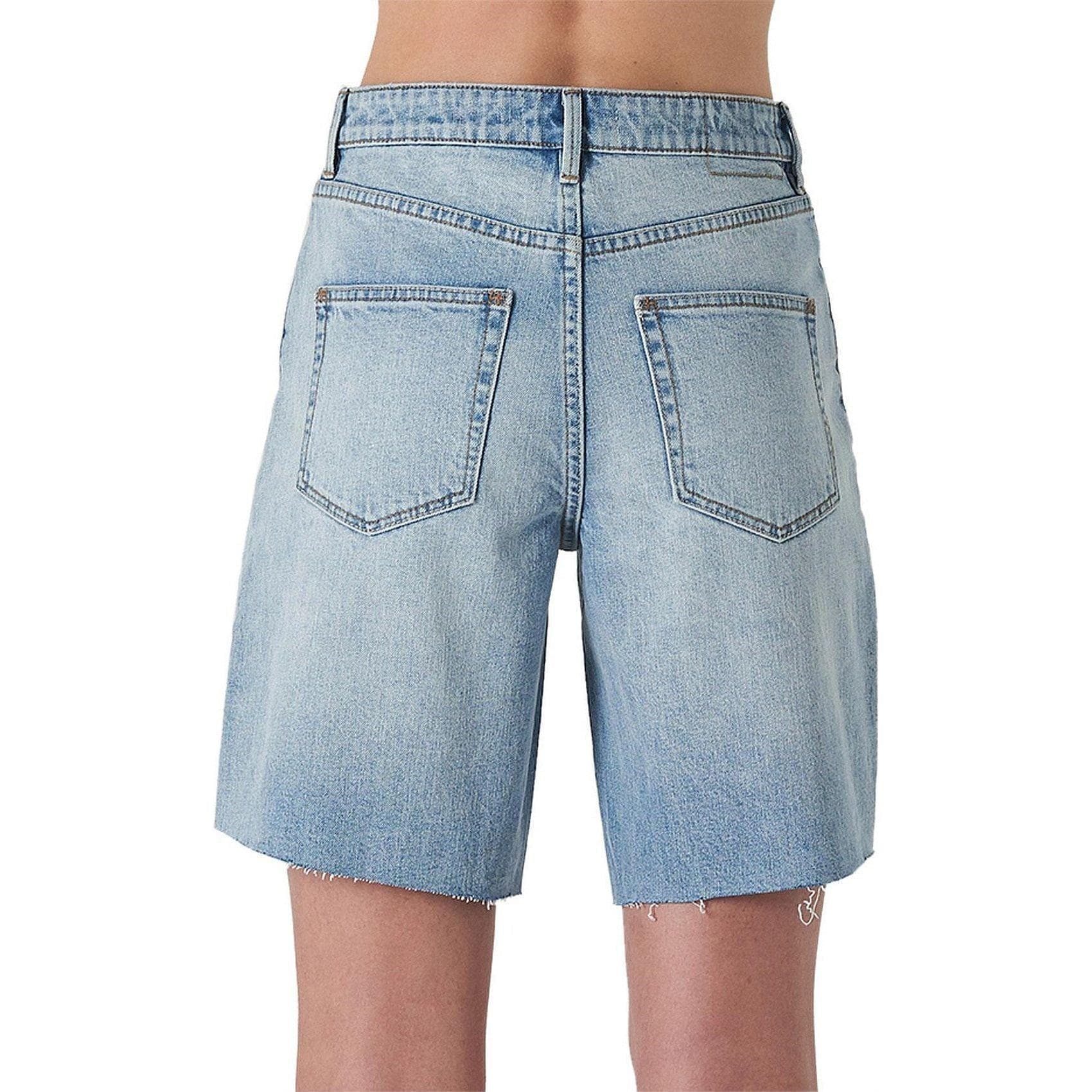 NWT- NEUW High Rise Denim Boy Fit Shorts - Size 28" or 10AU — photo 3 of 4