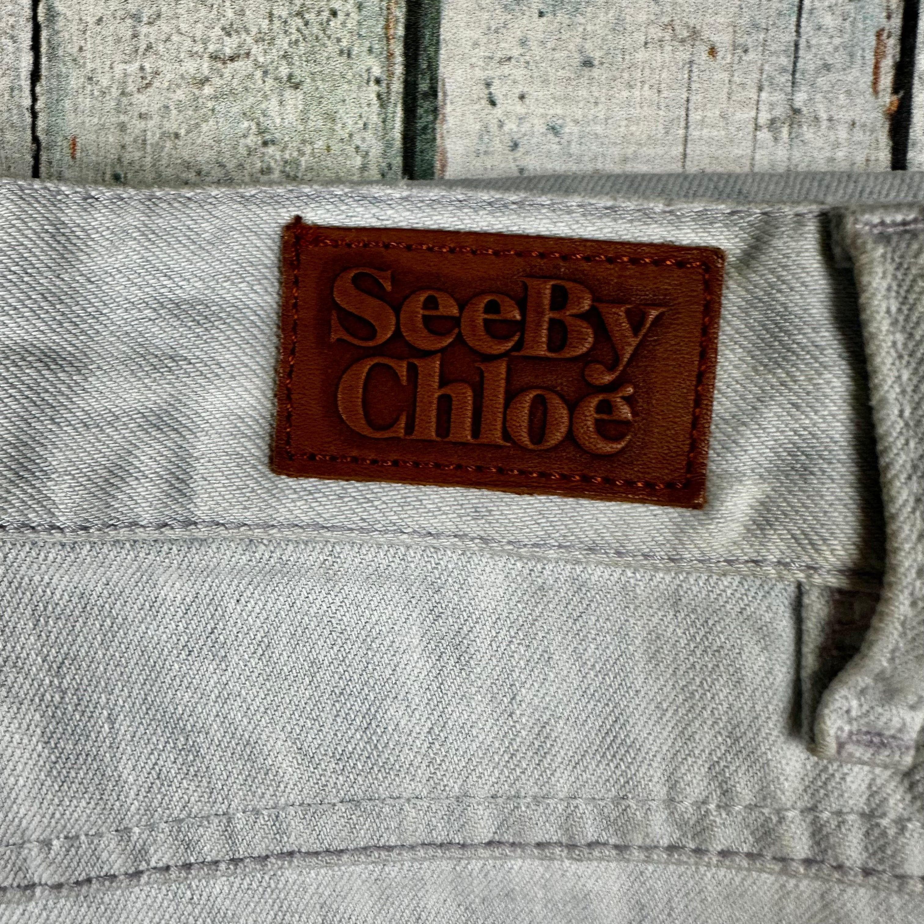 NWT - See by Chloe Slim Straight Jeans- Size 12 — photo 3 of 8
