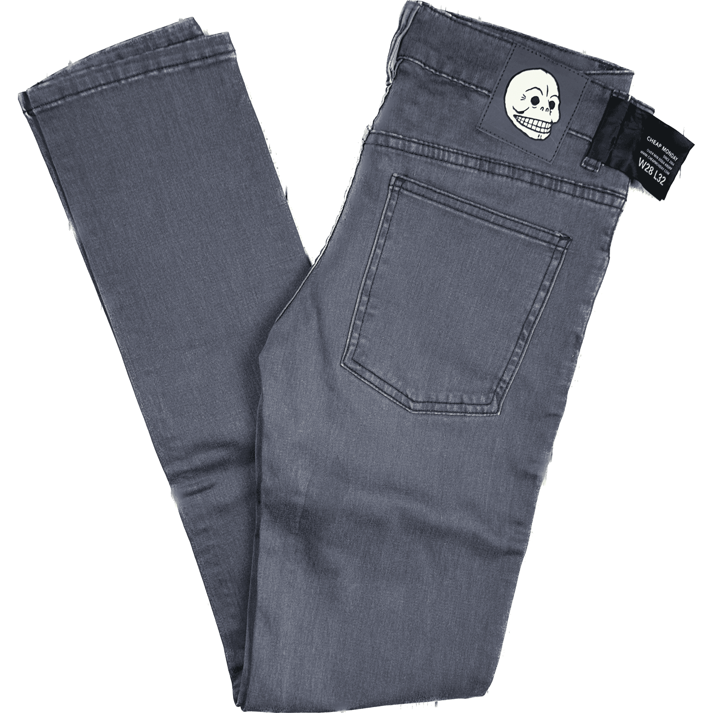 NWT - Cheap Monday 'Narrow Lilac Grey' Skinny Jeans - Size 28//32 — photo 1 of 6