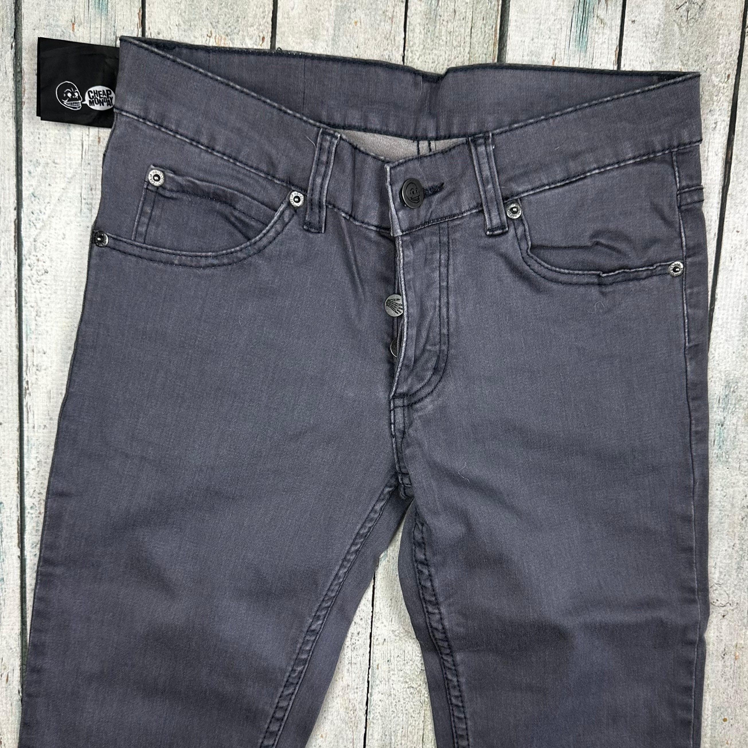 NWT - Cheap Monday 'Narrow Lilac Grey' Skinny Jeans - Size 28//32 — photo 4 of 6