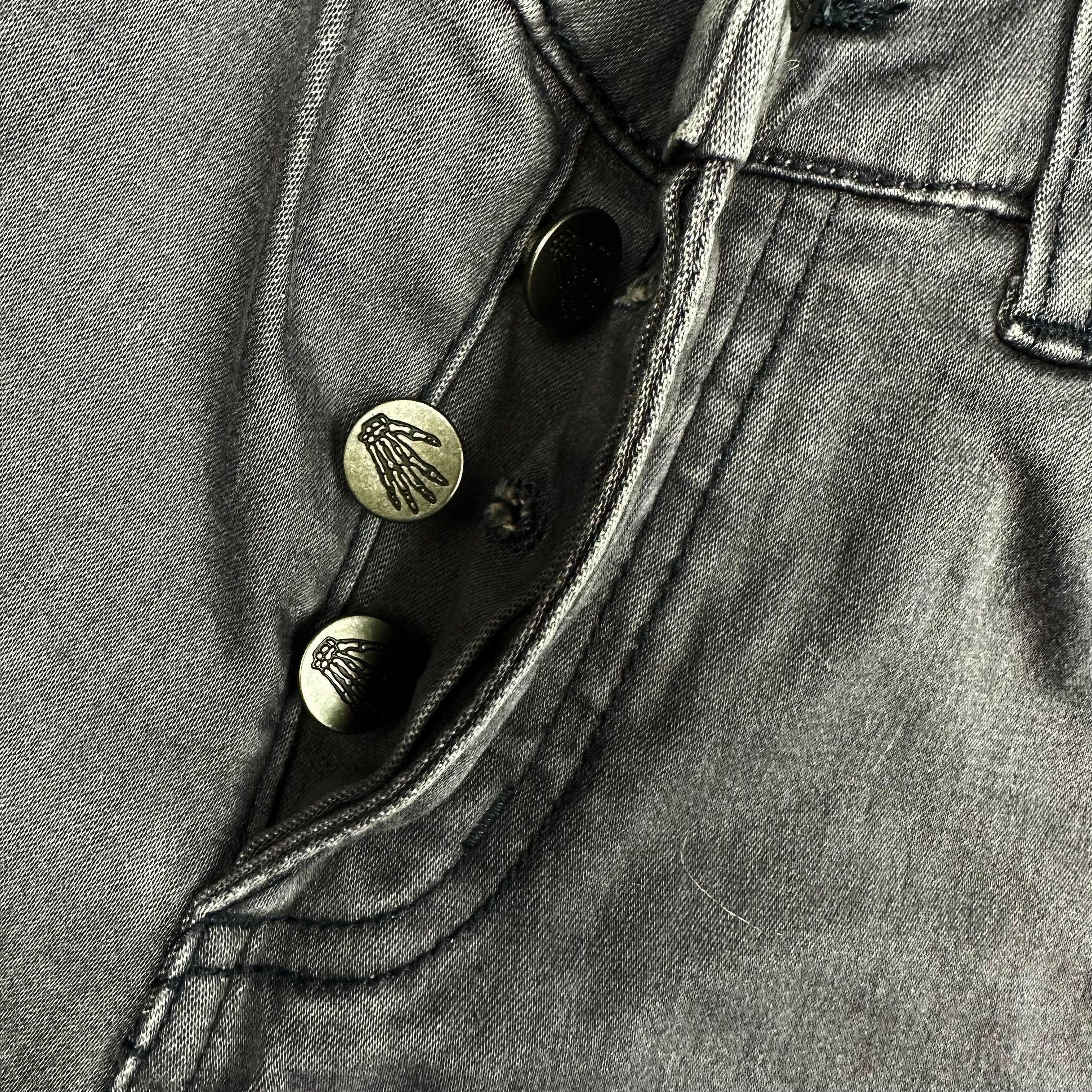 NWT - Cheap Monday 'Narrow Lilac Grey' Skinny Jeans - Size 28//32 — photo 5 of 6