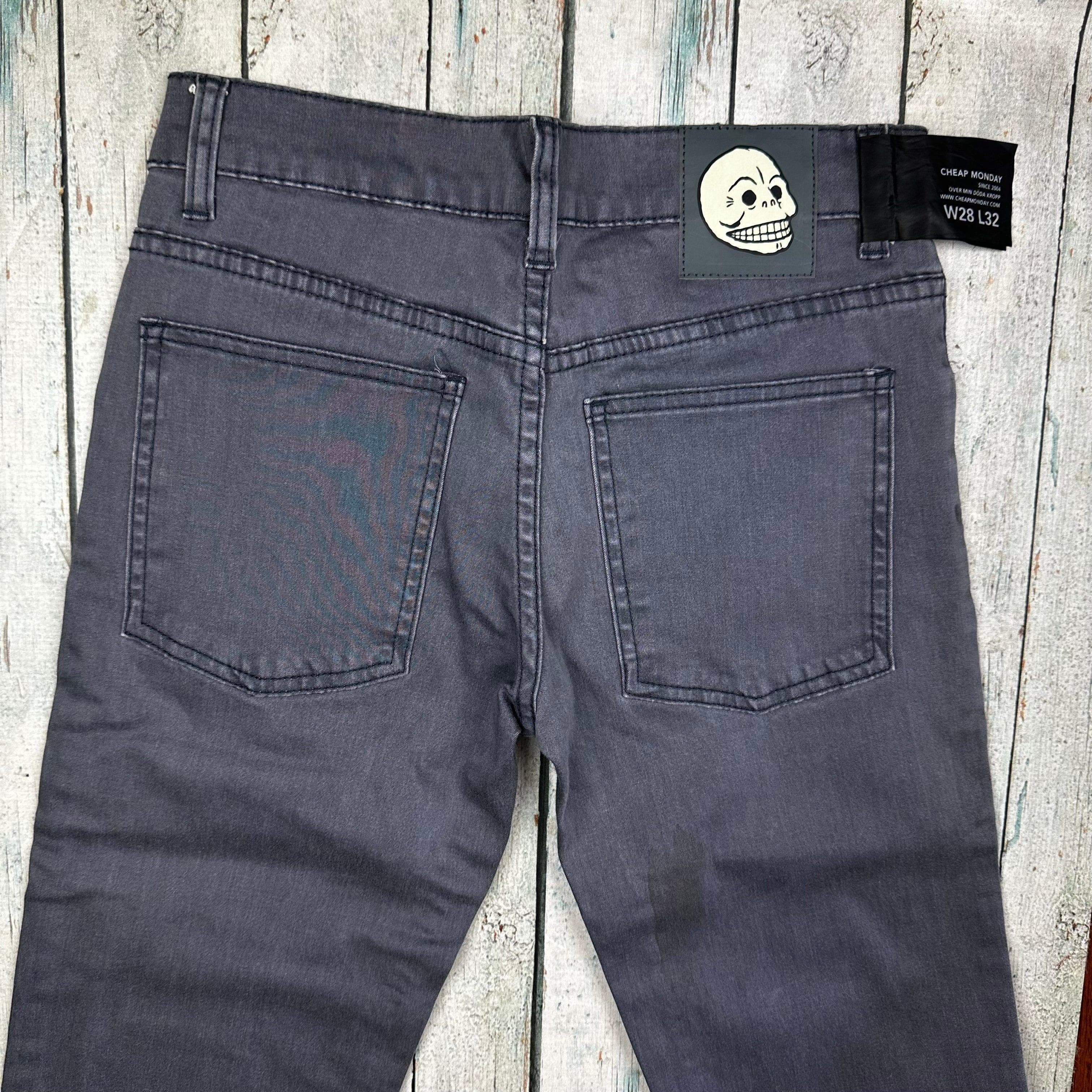 NWT - Cheap Monday 'Narrow Lilac Grey' Skinny Jeans - Size 28//32 — photo 6 of 6