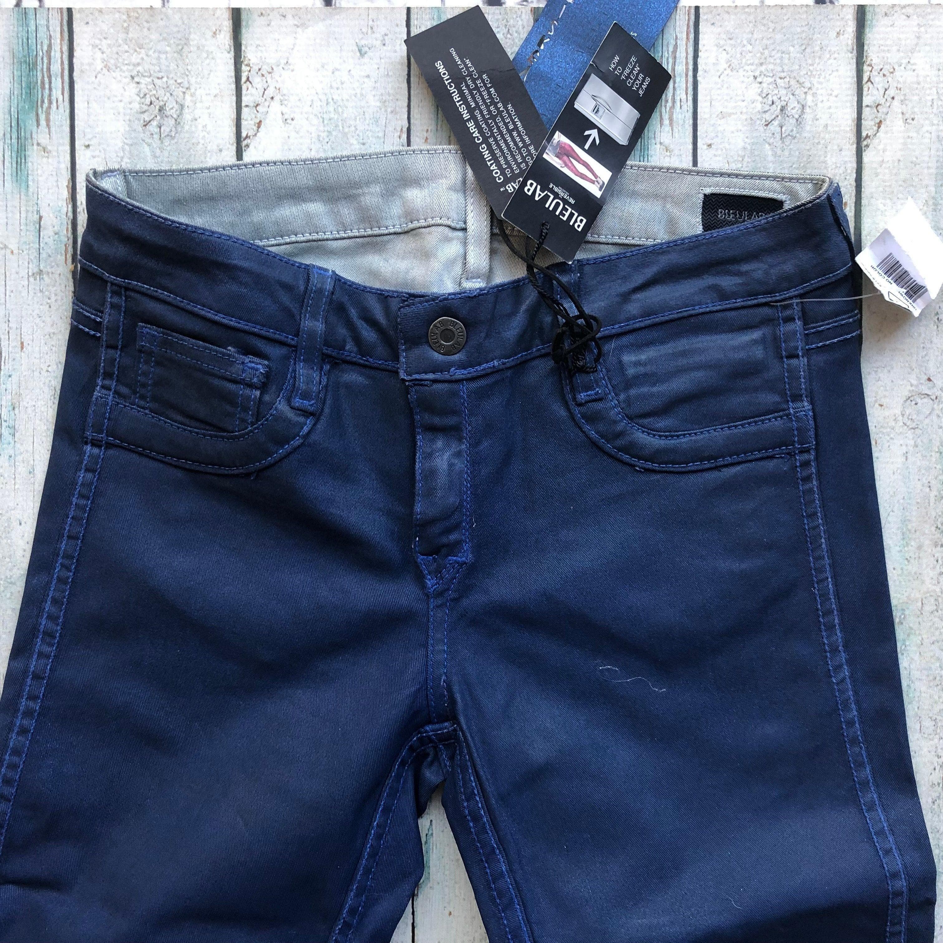 NWT - Bleulab USA ‘Detour Leggings’ Reversible Blue/SilverGrey Jeans -Size 25 — photo 3 of 9