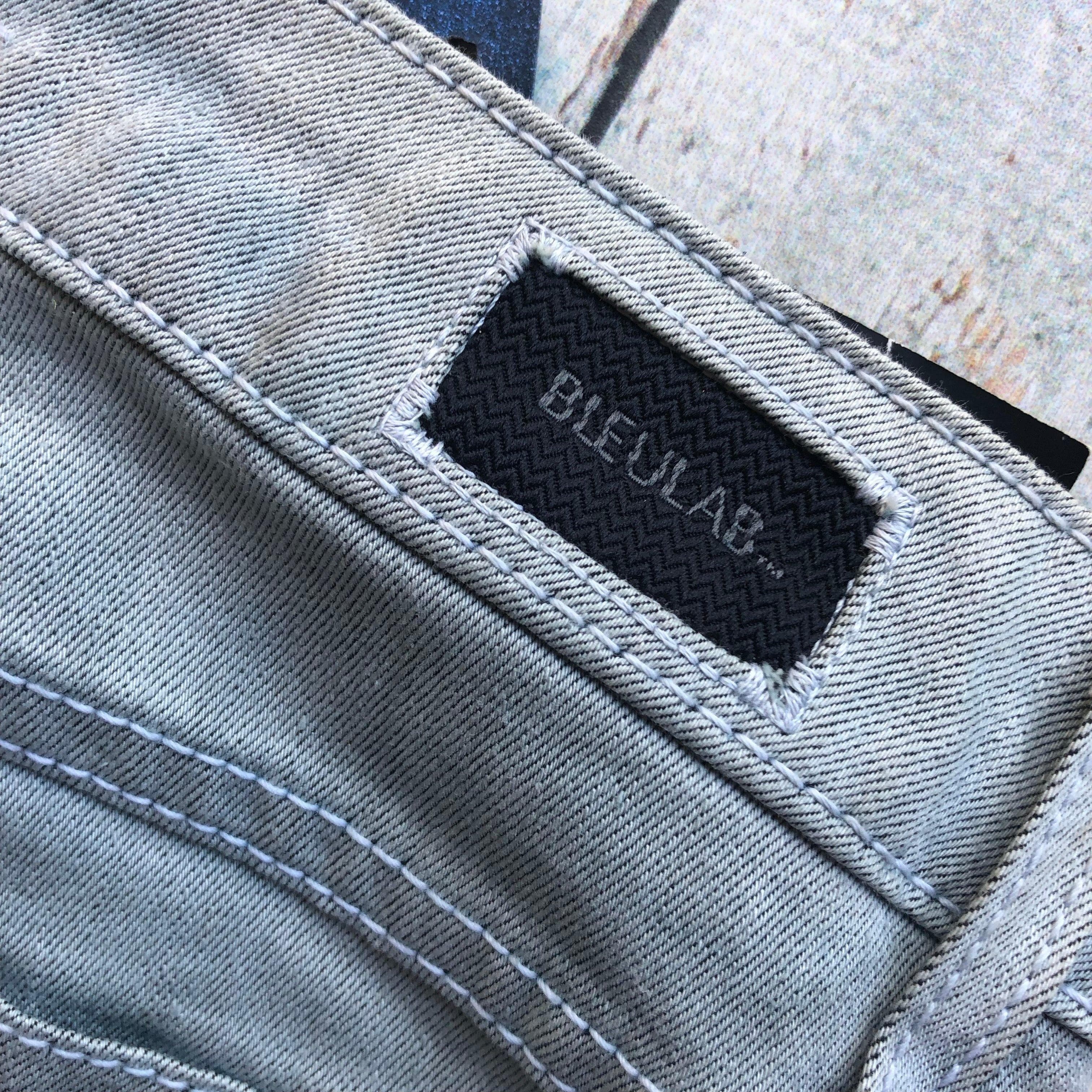 NWT - Bleulab USA ‘Detour Leggings’ Reversible Blue/SilverGrey Jeans -Size 25 — photo 8 of 9