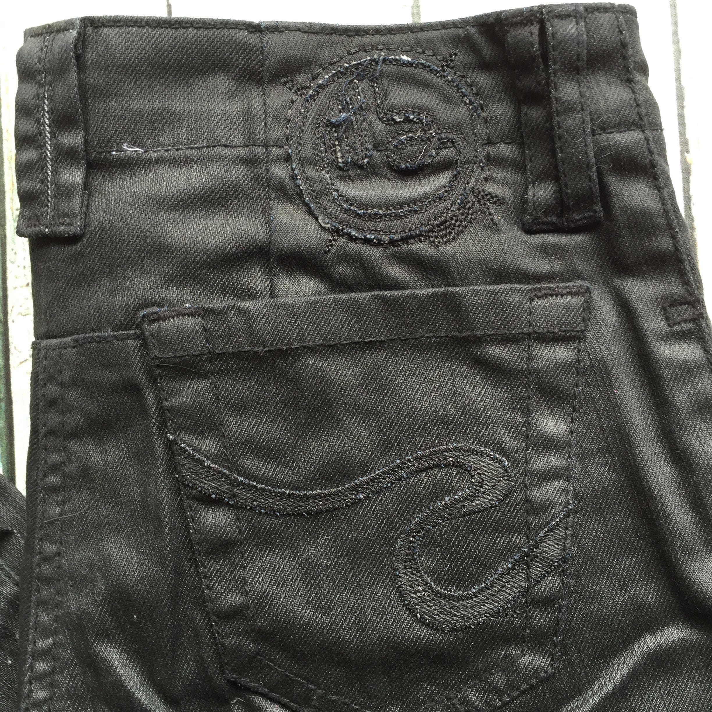 Brand New - Chipie 'Kill 80's' Coated Jeans- Size 26 — photo 5 of 7