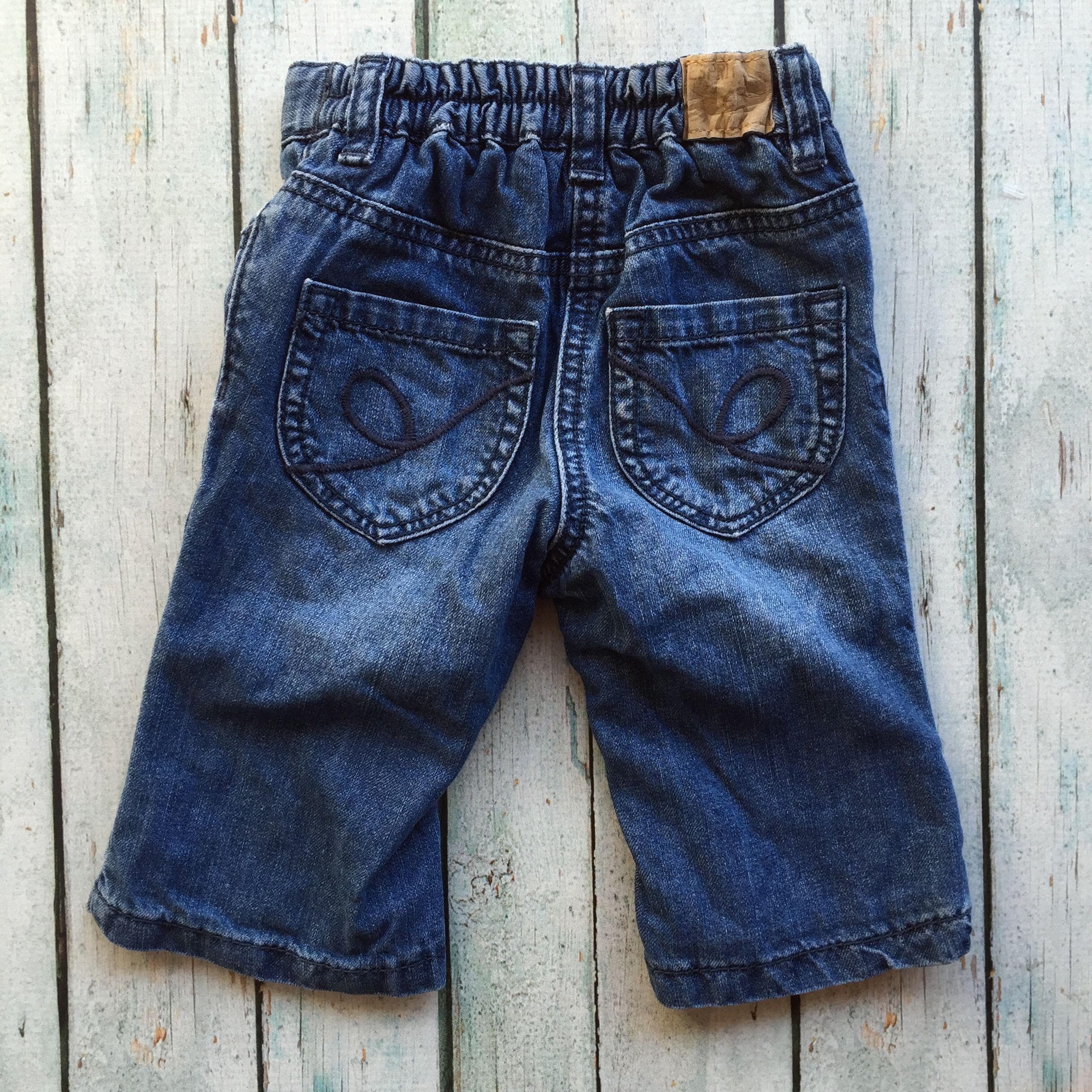 Esprit Girls Jersey Lined Denim Jeans - Size 6M — photo 6 of 8