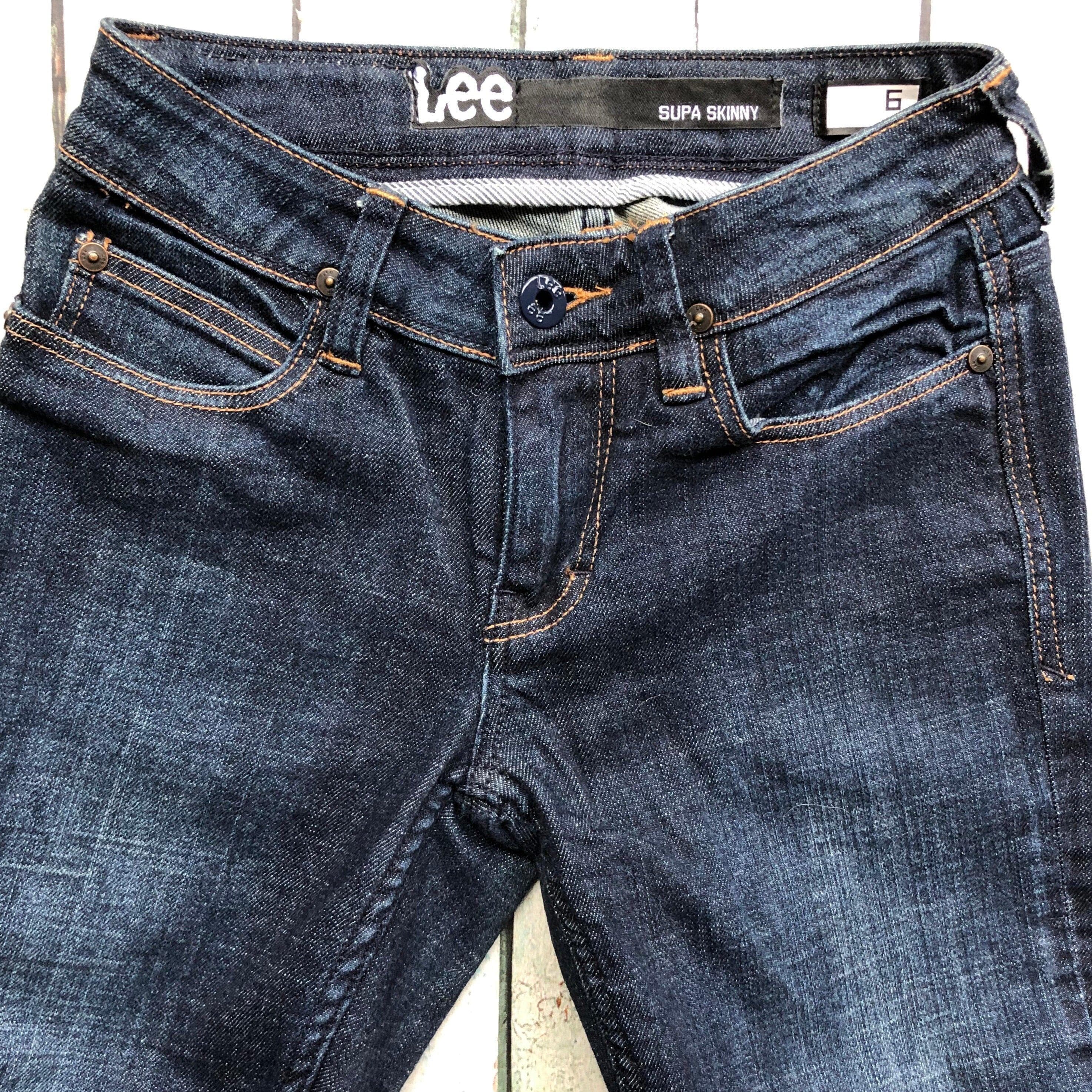 Lee 'Supa Skinny' Stretch Jeans - Size 6 — photo 3 of 6