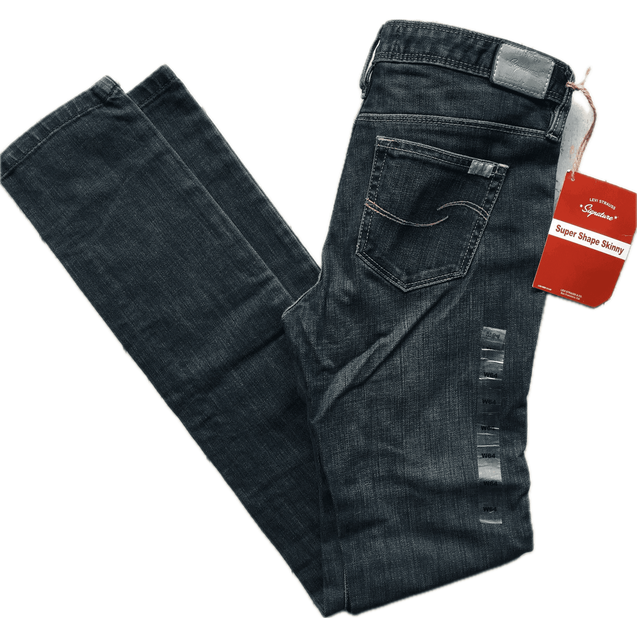NWT - Y2K Levis Signature low RIse Slim Straight Blue -Size 25 — photo 1 of 5