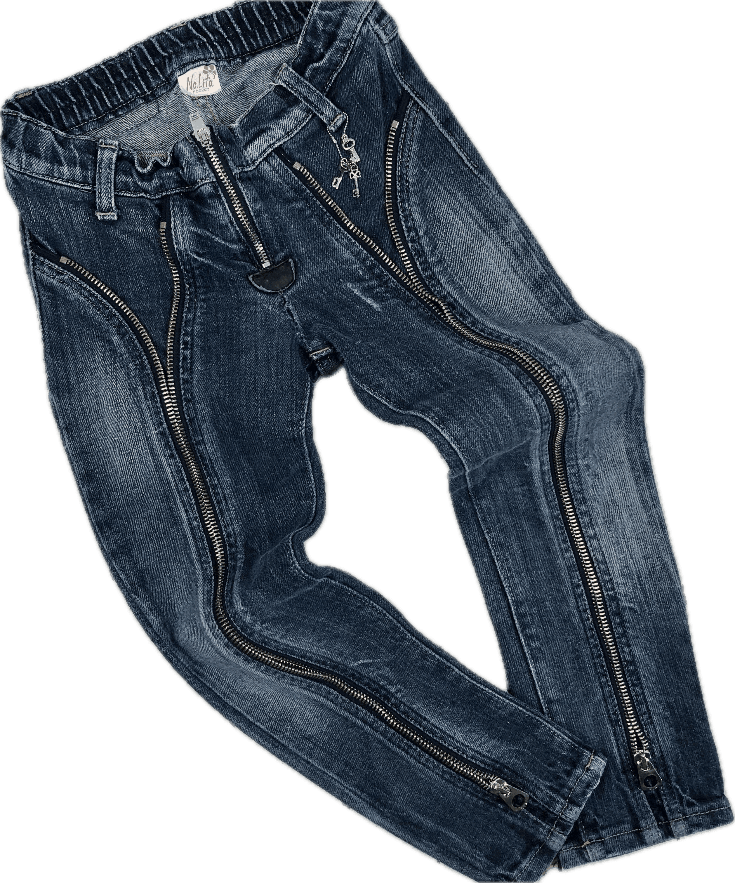 Nolita Pocket Girls 'Zip' Jeans - Size 4 — photo 1 of 10