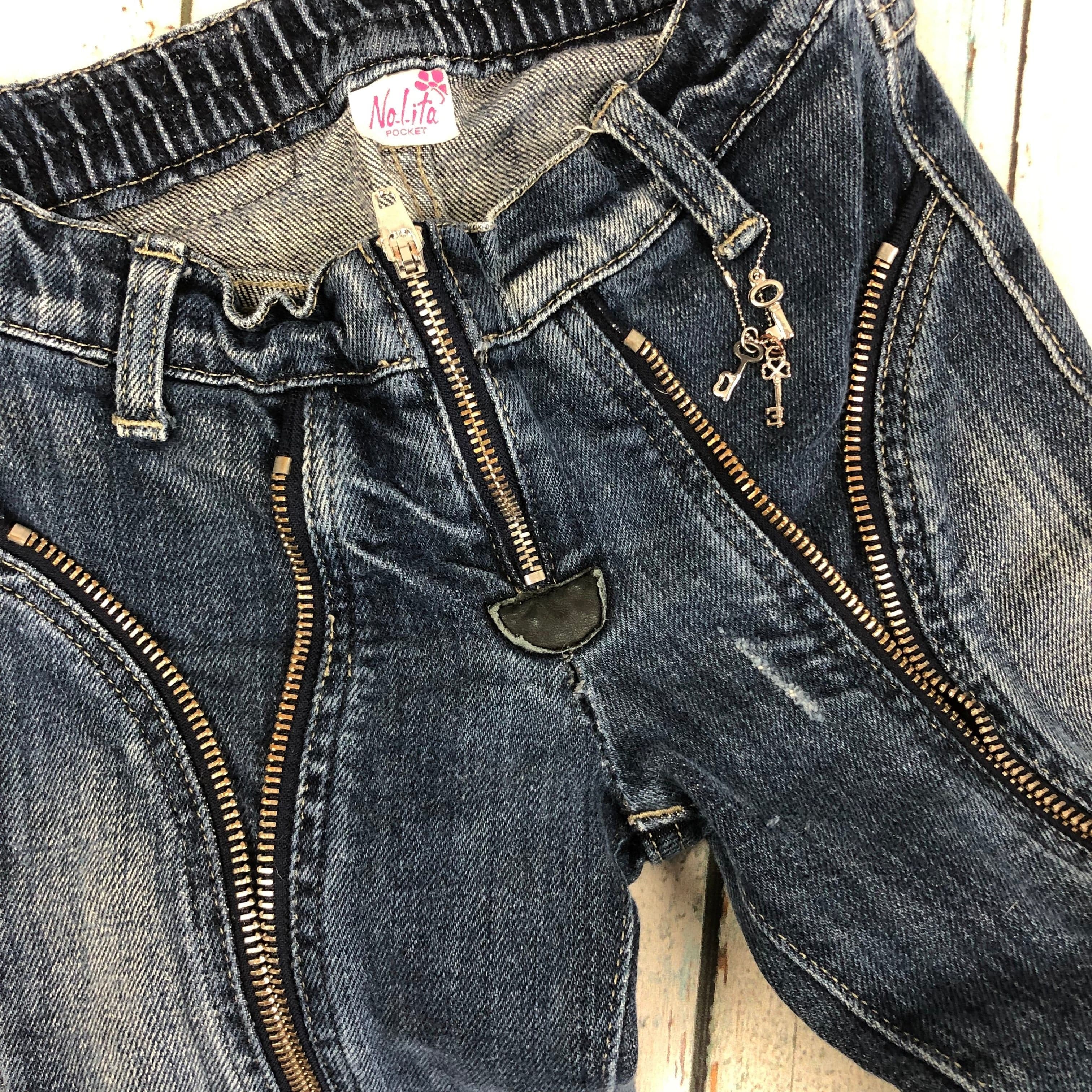 Nolita Pocket Girls 'Zip' Jeans - Size 4 — photo 6 of 10