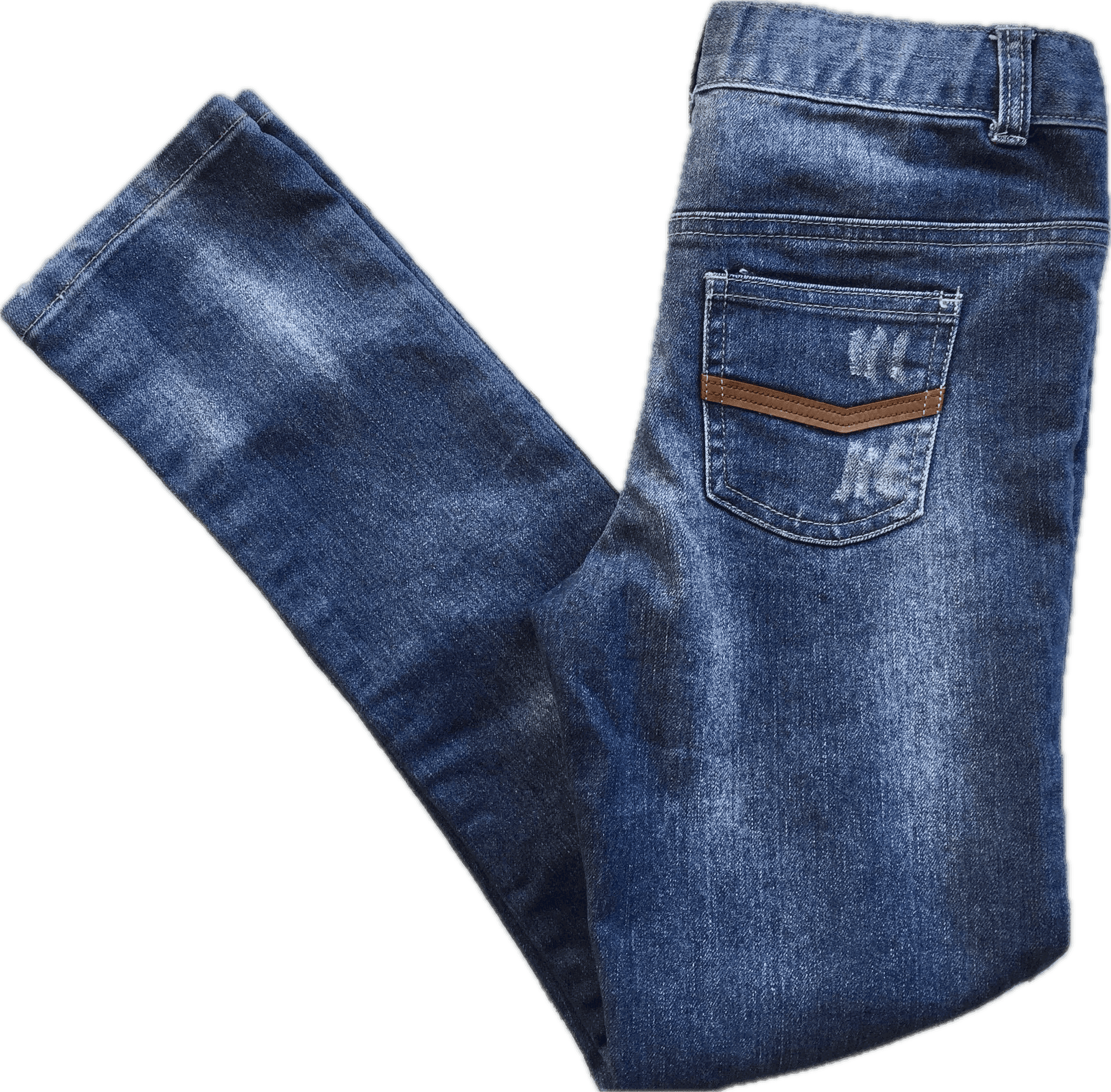 Wayne Cooper Jnr. Girls Distressed Denim Jeans- Size 12Y — photo 1 of 6