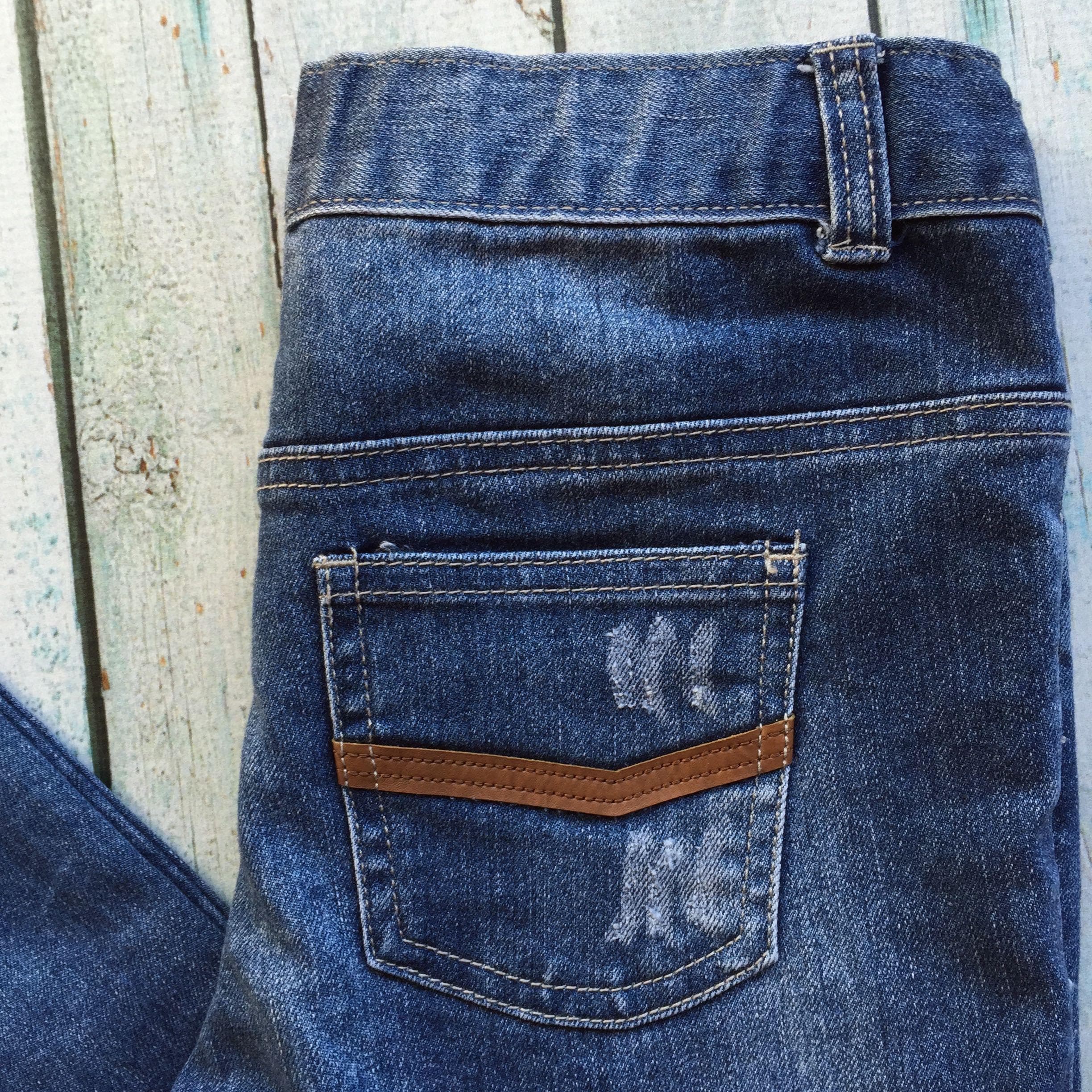 Wayne Cooper Jnr. Girls Distressed Denim Jeans- Size 12Y — photo 2 of 6