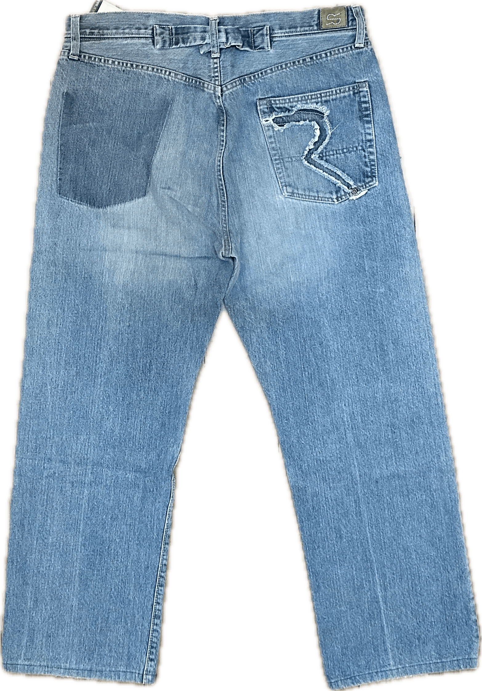 RA-RE Rag Recycle Y2K Mens Italian Relaxed Fit Jeans - Size 36 — photo 1 of 9