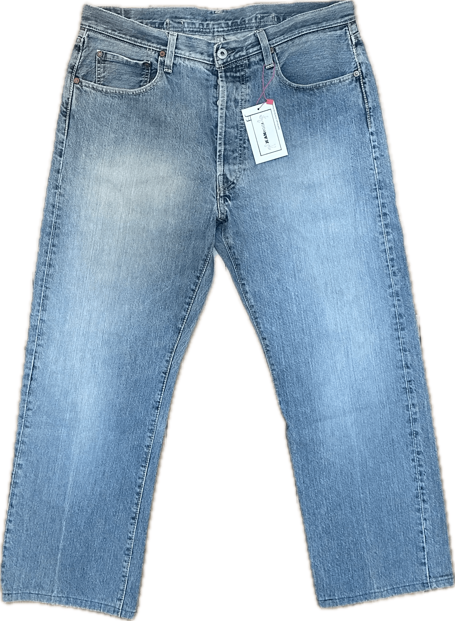 RA-RE Rag Recycle Y2K Mens Italian Relaxed Fit Jeans - Size 36 — photo 3 of 9