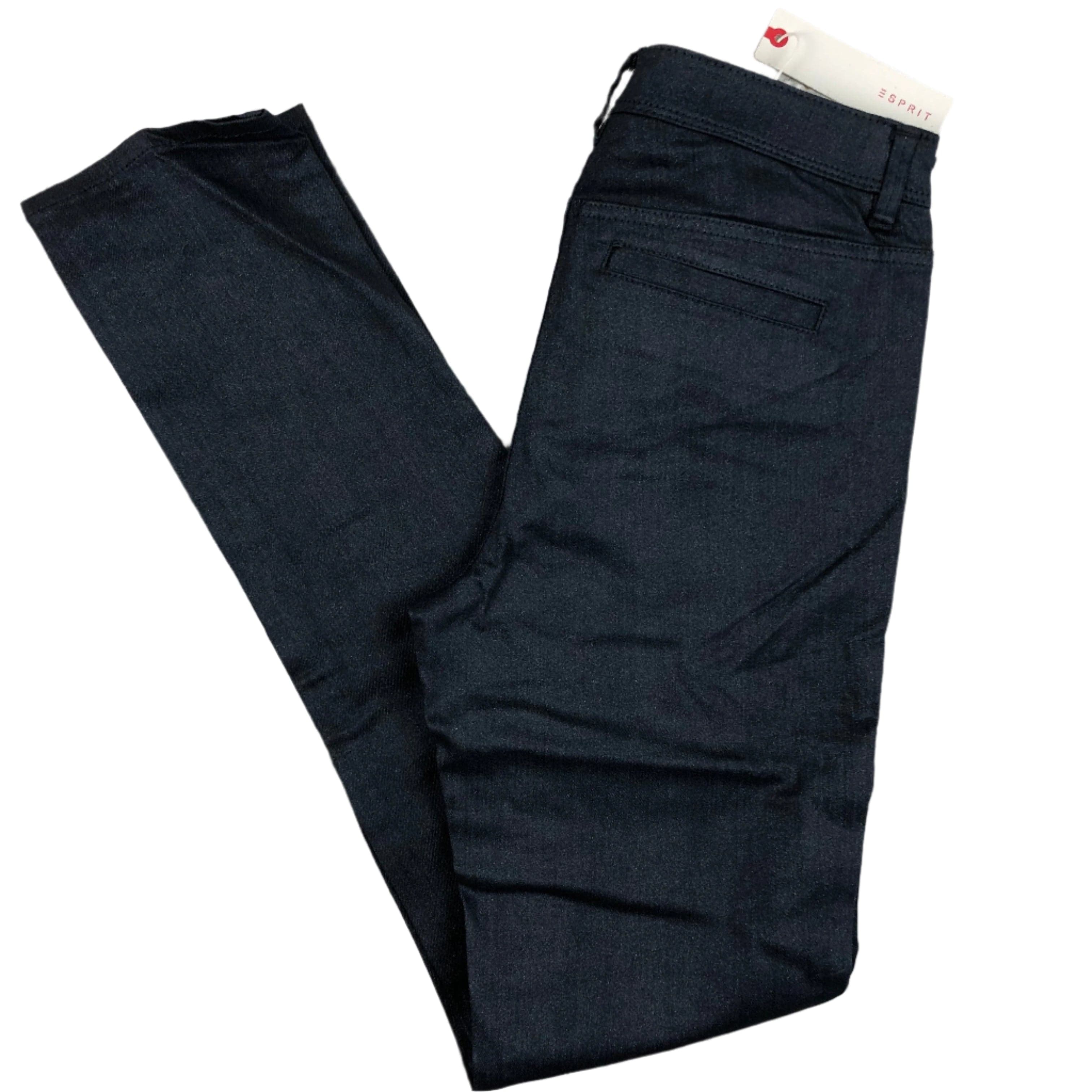 NWT- Esprit 'Slim Leg Jambes Etroites' Coated Denim Jeans - Size 8 — photo 1 of 6