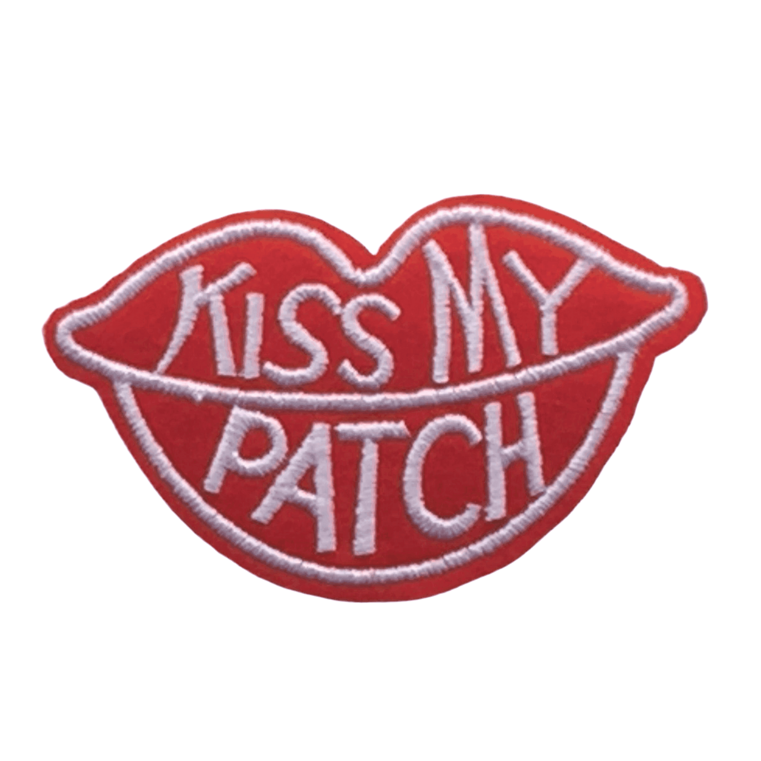 Kiss my Patch - Embroidered Cloth Patch — photo 1 of 3